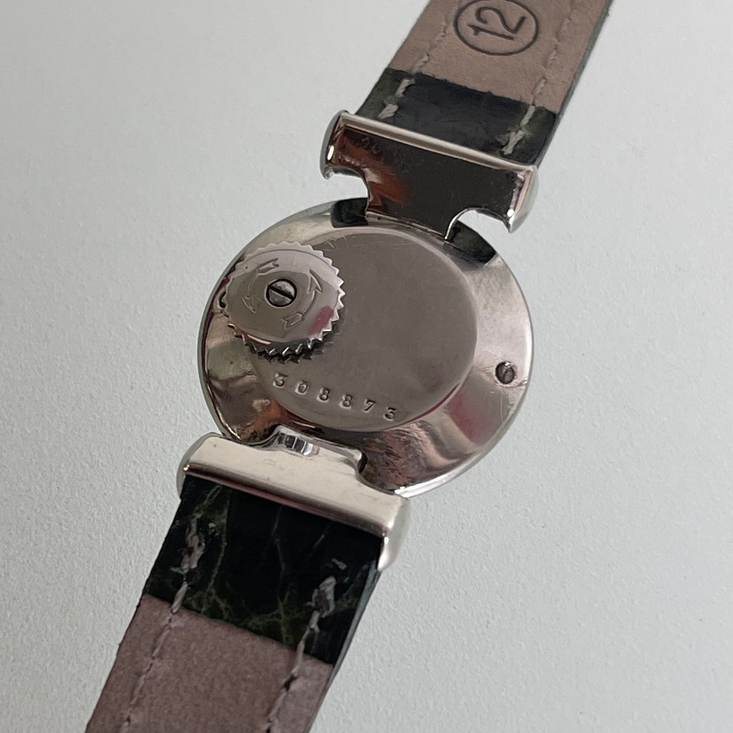 Cartier Vintage Unknown (1940) - Silver dial 20 mm Steel case (7/7)