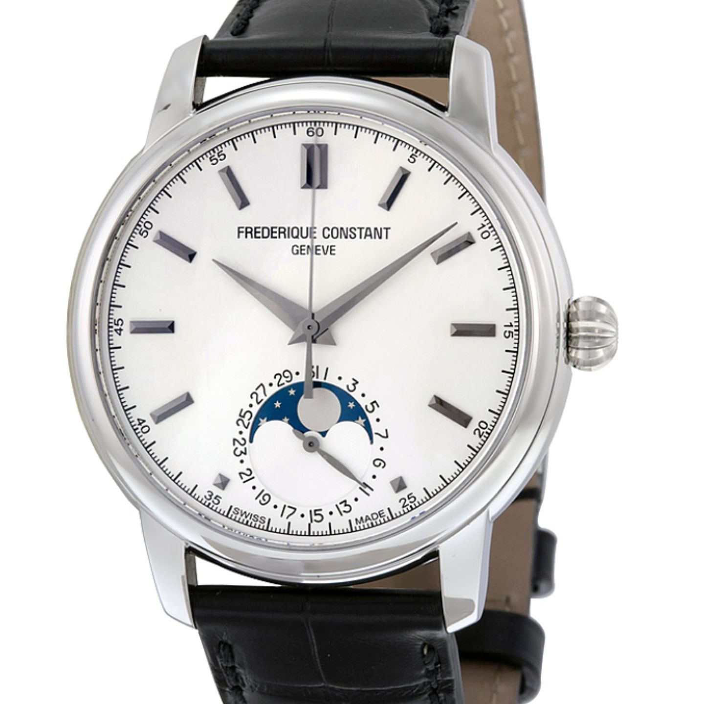 Frederique Constant Manufacture Classic Moonphase FC-715S4H6 (2026) - White dial 33 mm Ceramic case (1/3)