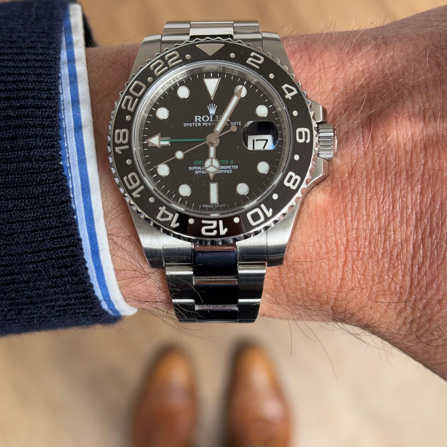 Rolex GMT-Master II 116710LN (2013) - Black dial 40 mm Steel case (7/7)
