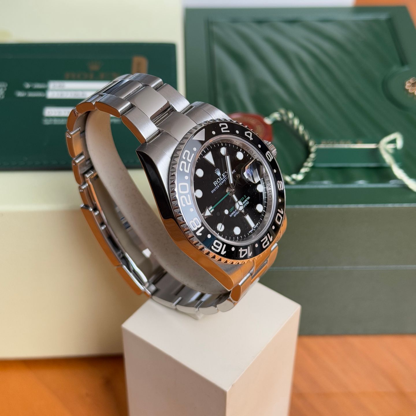 Rolex GMT-Master II 116710LN (2013) - Black dial 40 mm Steel case (2/7)