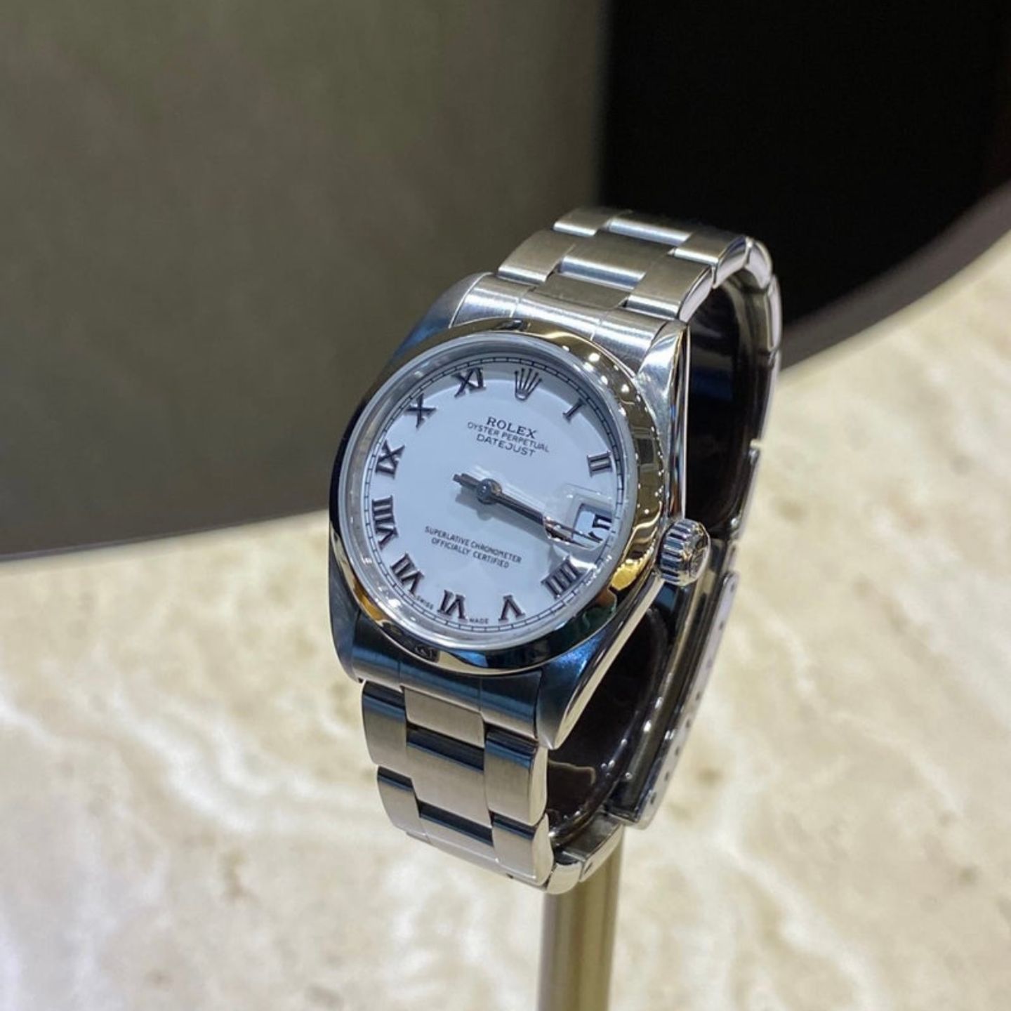 Rolex Datejust 31 78240 (2000) - White dial 31 mm Steel case (8/8)