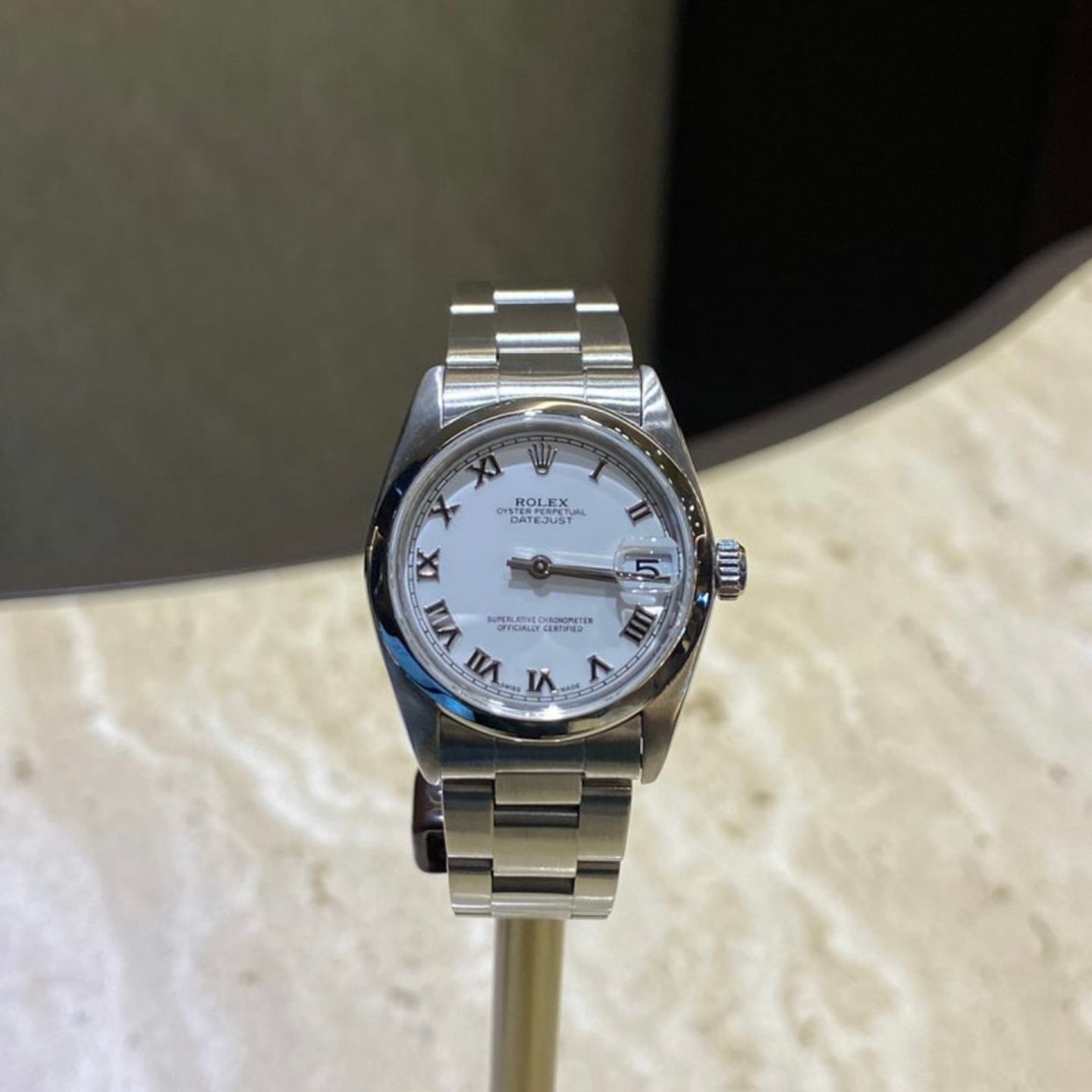 Rolex Datejust 31 78240 (2000) - White dial 31 mm Steel case (1/8)