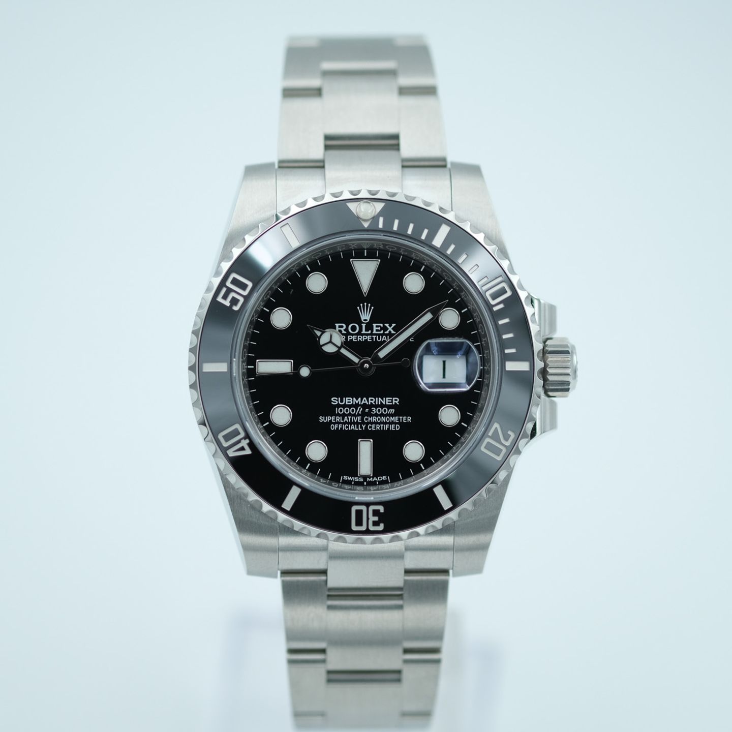 Rolex Submariner Date 116610LN (2019) - Black dial 40 mm Steel case (3/8)