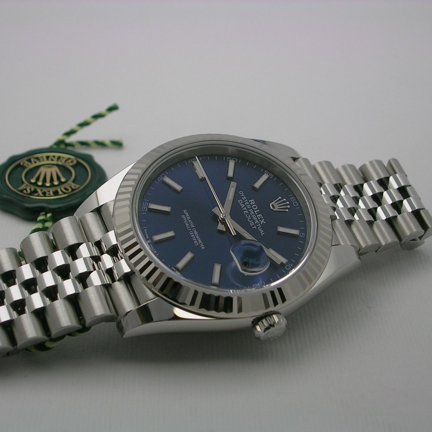 Rolex Datejust 41 126334 (2026) - Blue dial 41 mm Steel case (2/7)