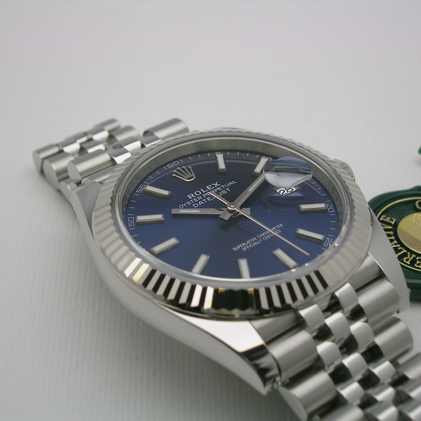 Rolex Datejust 41 126334 (2026) - Blue dial 41 mm Steel case (3/7)