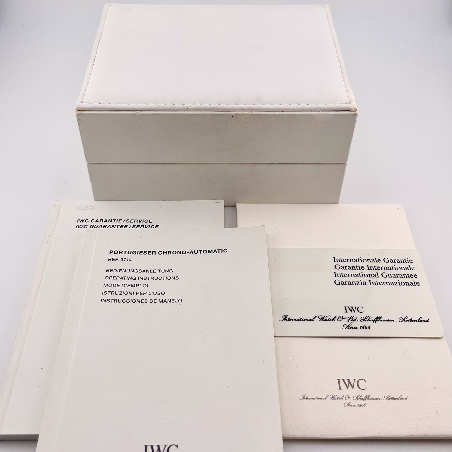 IWC Portuguese Chronograph IW371404 (2006) - Black dial 41 mm Steel case (5/5)