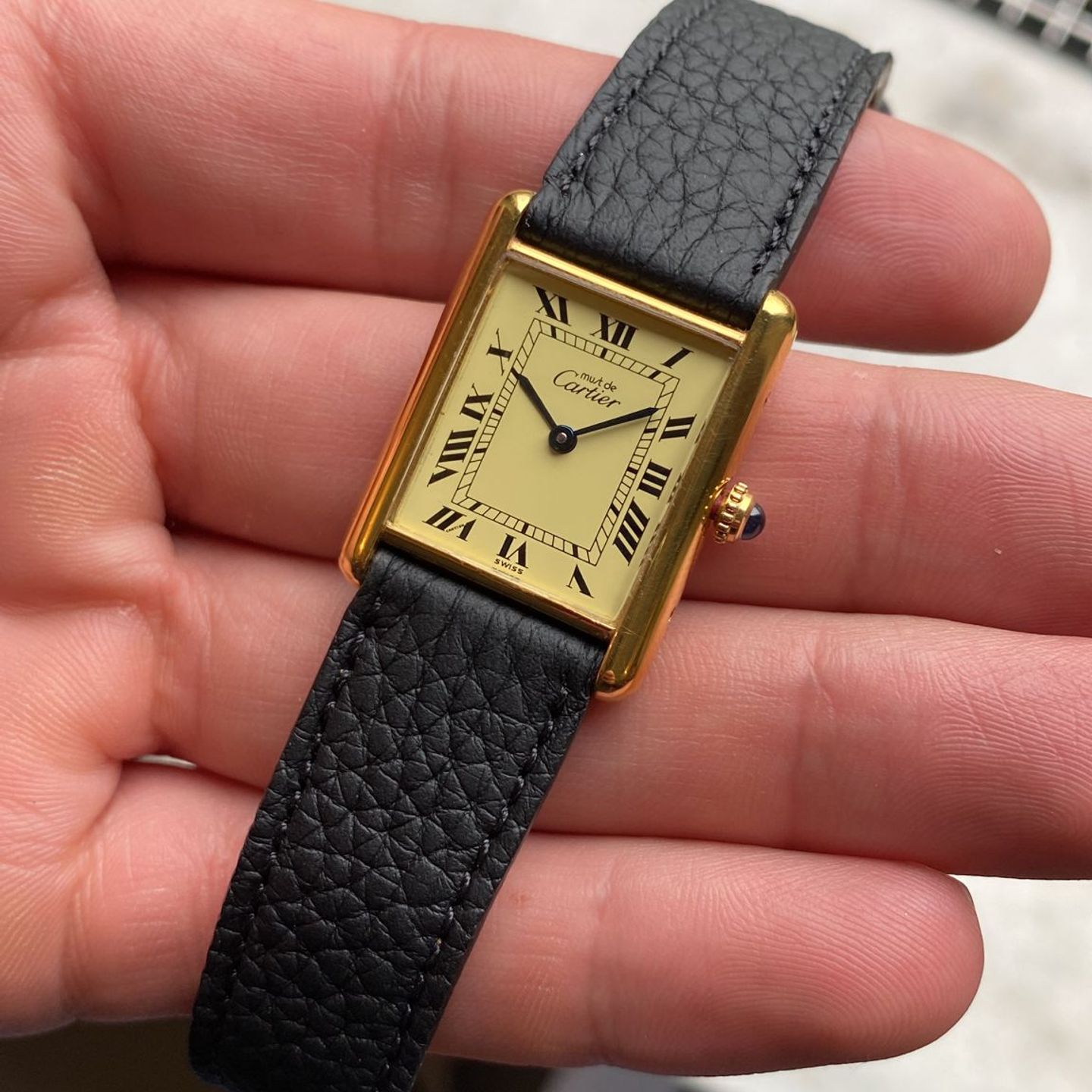 Cartier Tank Vermeil 590005 - (3/4)