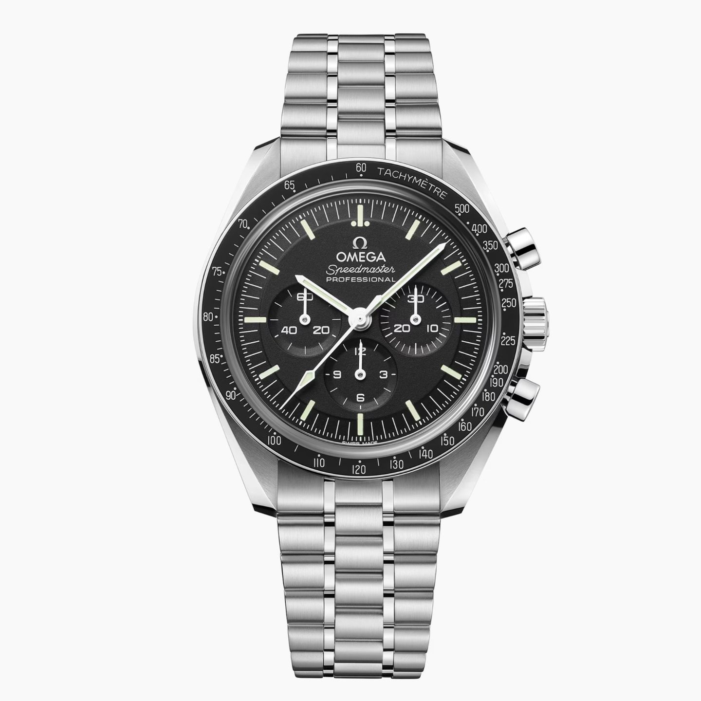 Omega Speedmaster Professional Moonwatch 310.30.42.50.01.002 (2024) - Zwart wijzerplaat 42mm Staal (1/2)