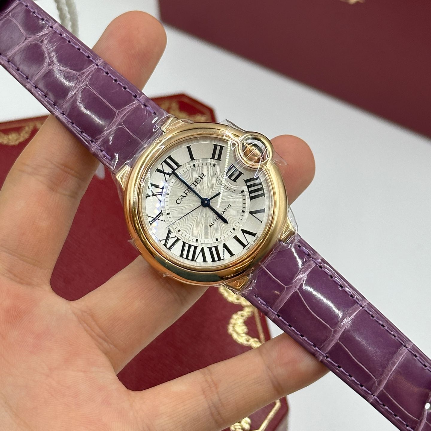 Cartier Ballon Bleu 36mm WGBB0009 - (7/8)