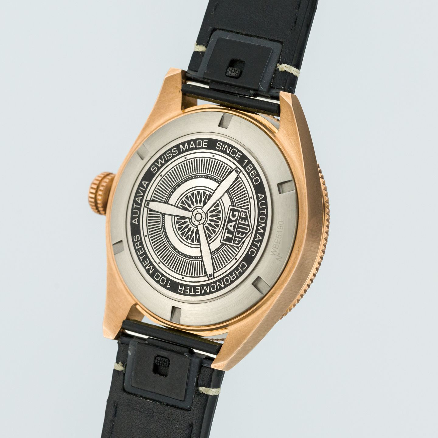 TAG Heuer Autavia WBE5190.FC8268 (Unknown (random serial)) - Green dial 42 mm Bronze case (4/8)