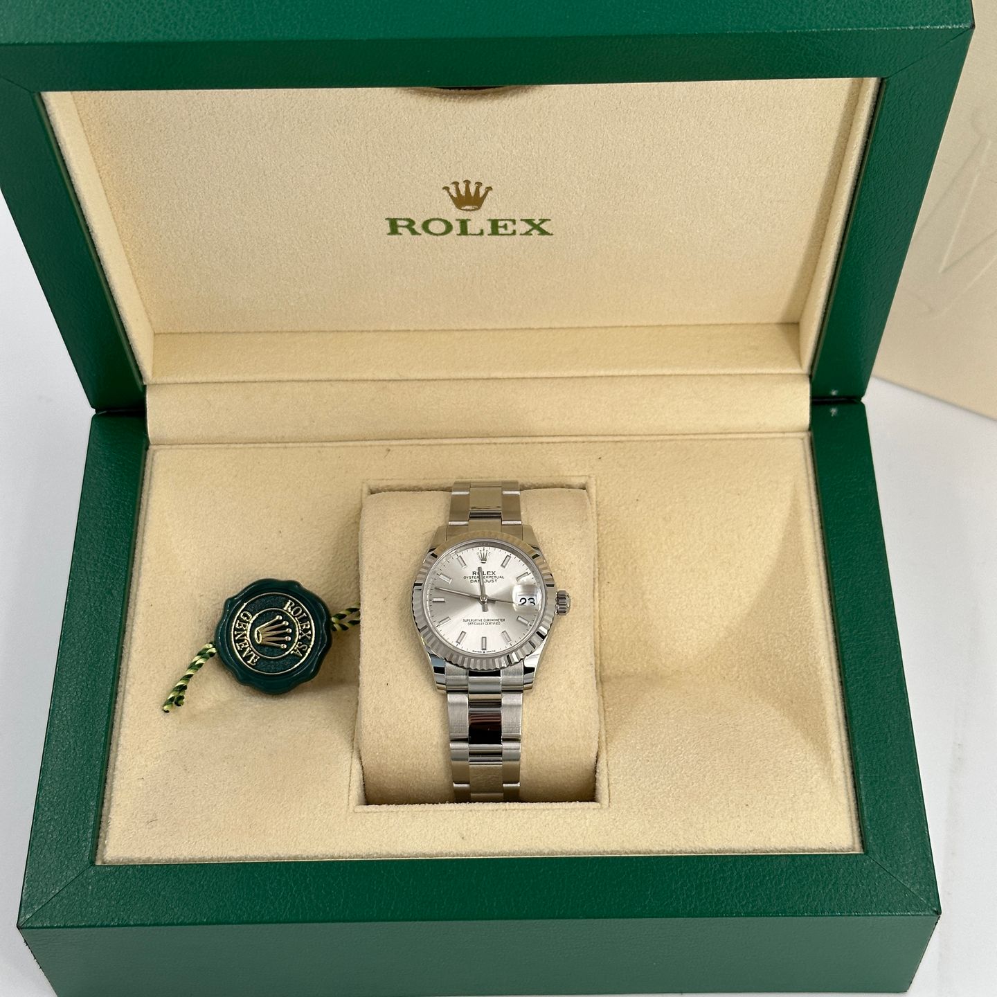 Rolex Datejust 31 278274 (2024) - Zilver wijzerplaat 31mm Staal (3/8)