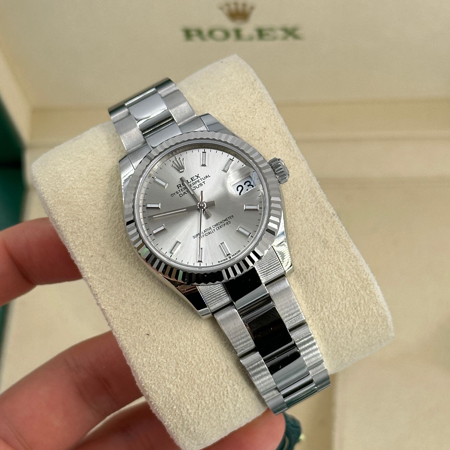 Rolex Datejust 31 278274 (2024) - Zilver wijzerplaat 31mm Staal (5/8)