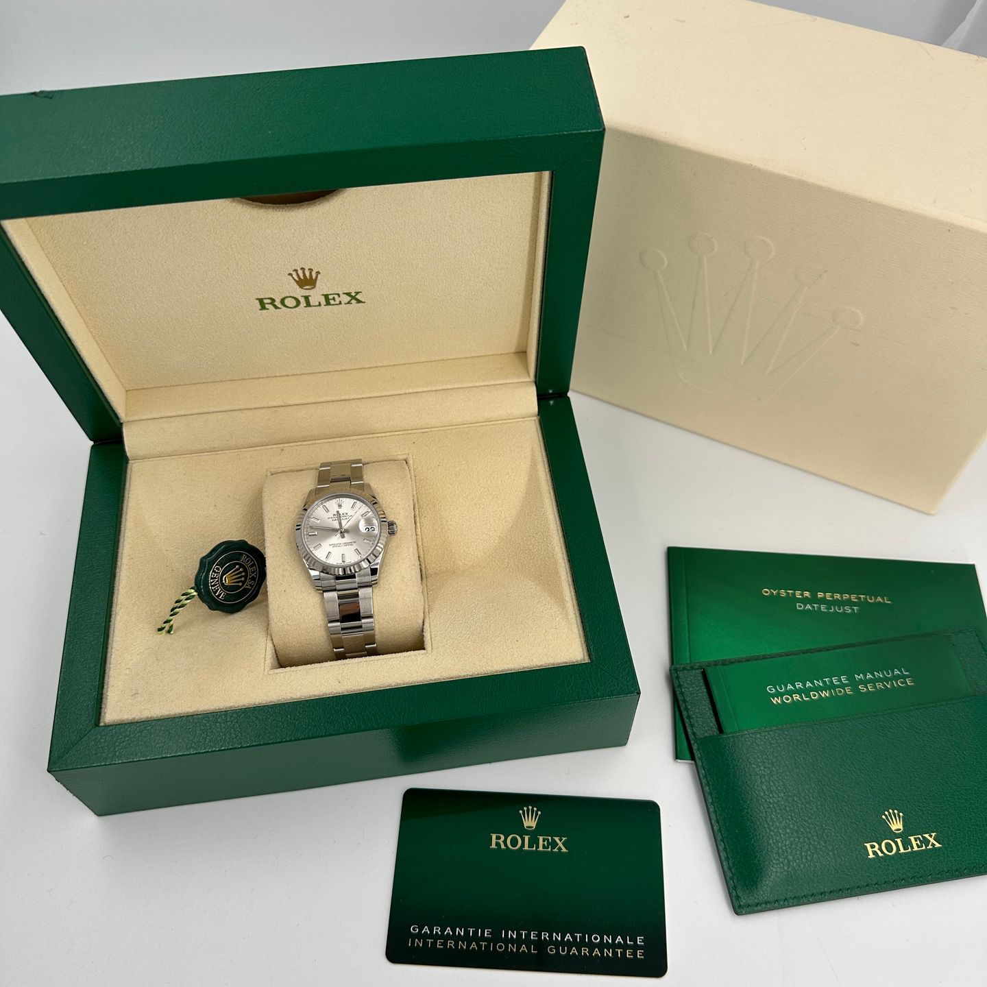 Rolex Datejust 31 278274 (2024) - Zilver wijzerplaat 31mm Staal (2/8)