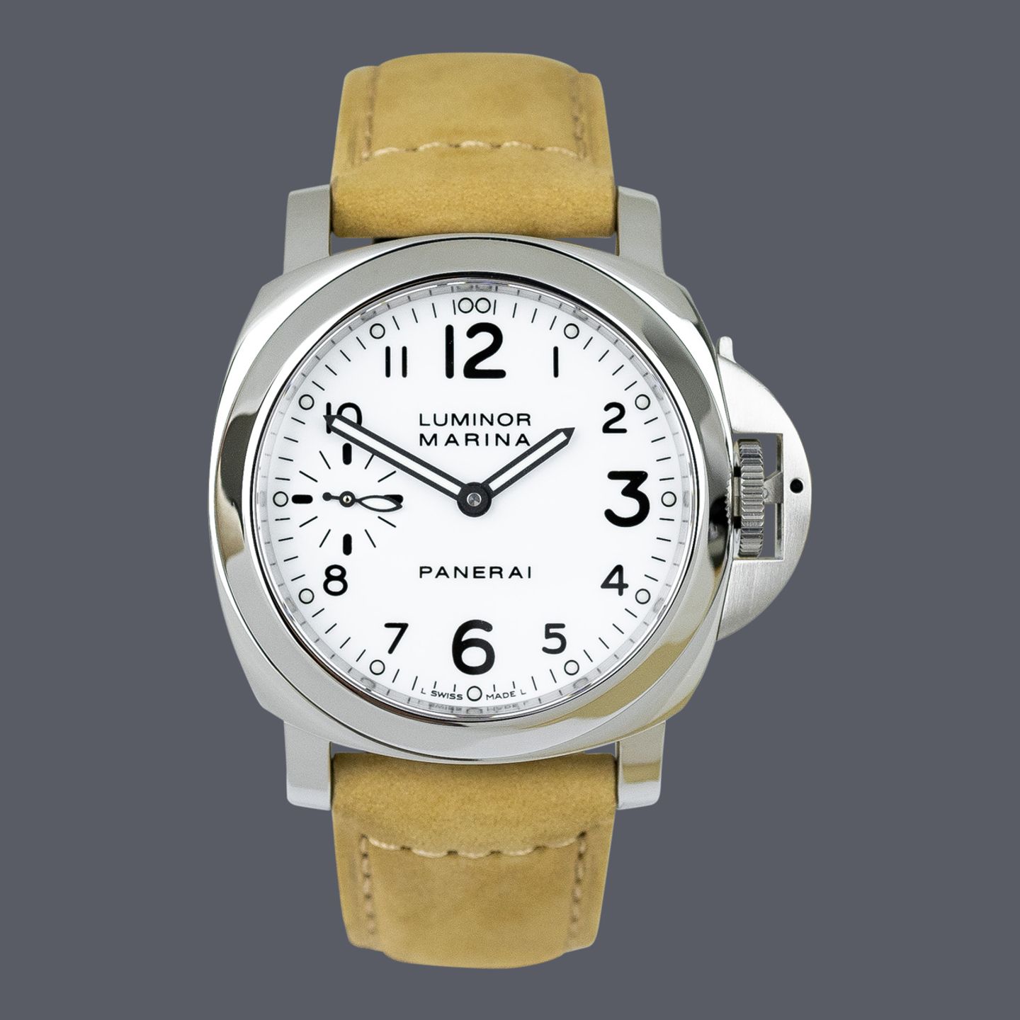 Panerai Luminor Marina PAM00113 (2013) - White dial 44 mm Steel case (1/1)