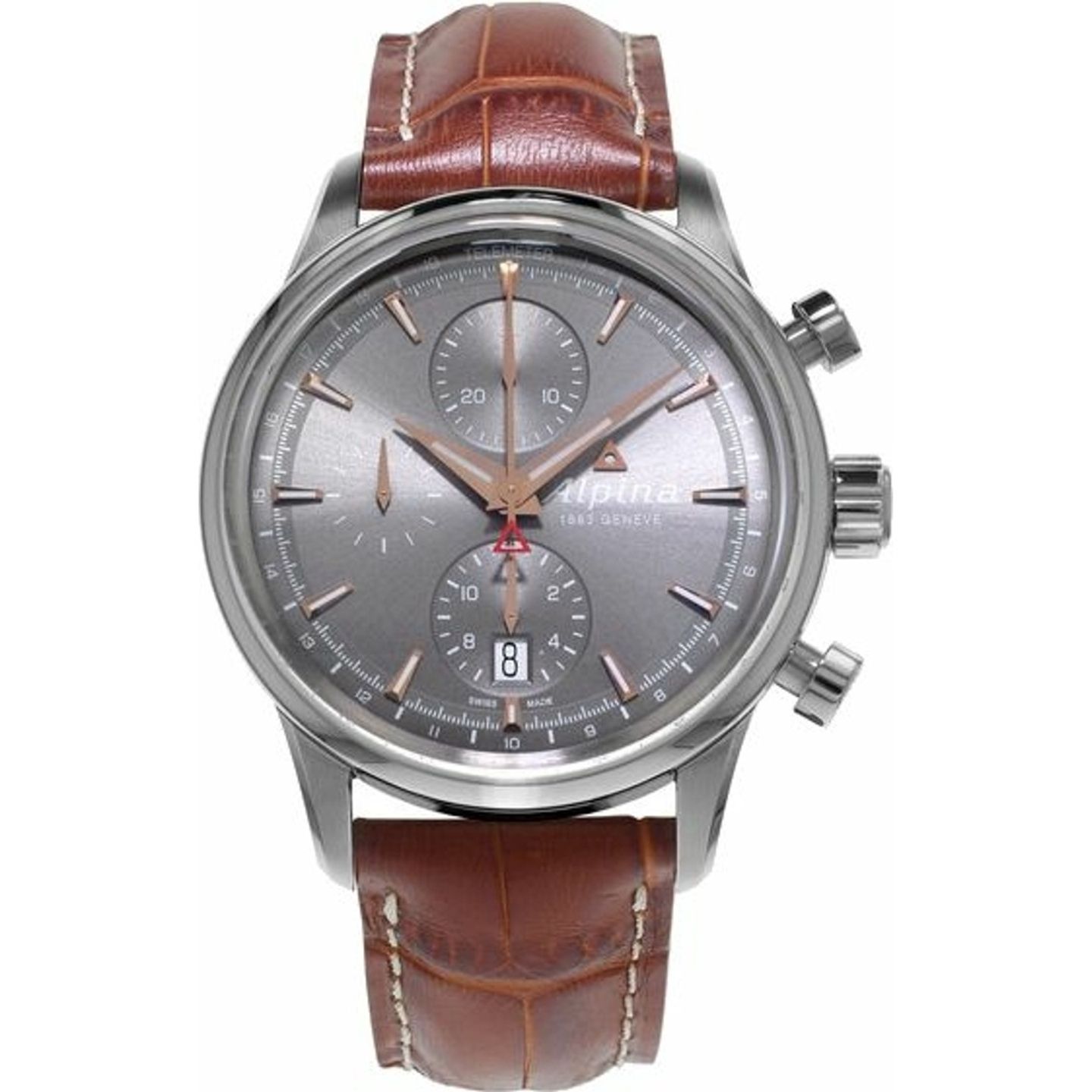 Alpina Alpiner AL-750VG4E6 (2024) - Grey dial 42 mm Steel case (1/3)