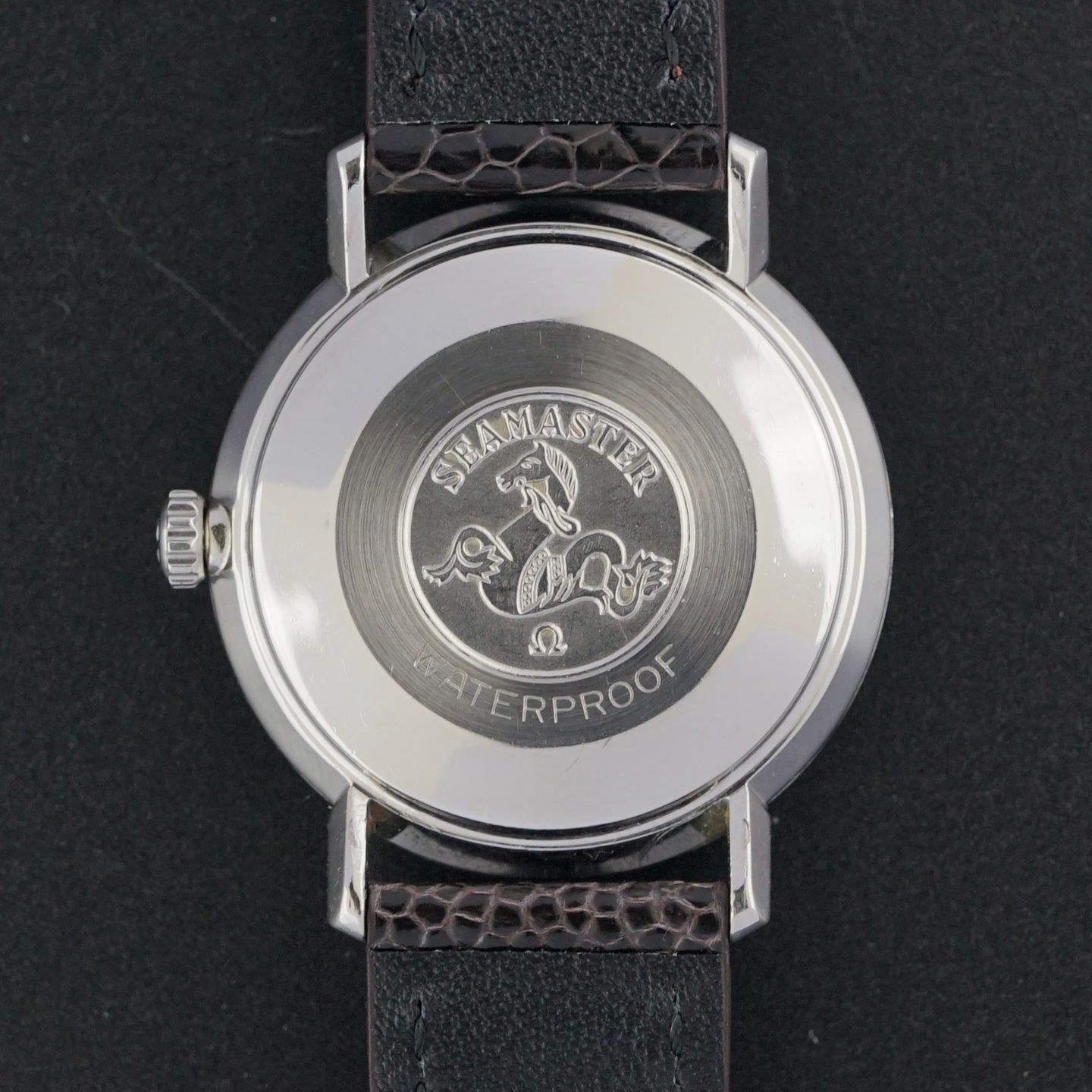 Omega Seamaster 14905 (1962) - White dial 34 mm Steel case (3/8)