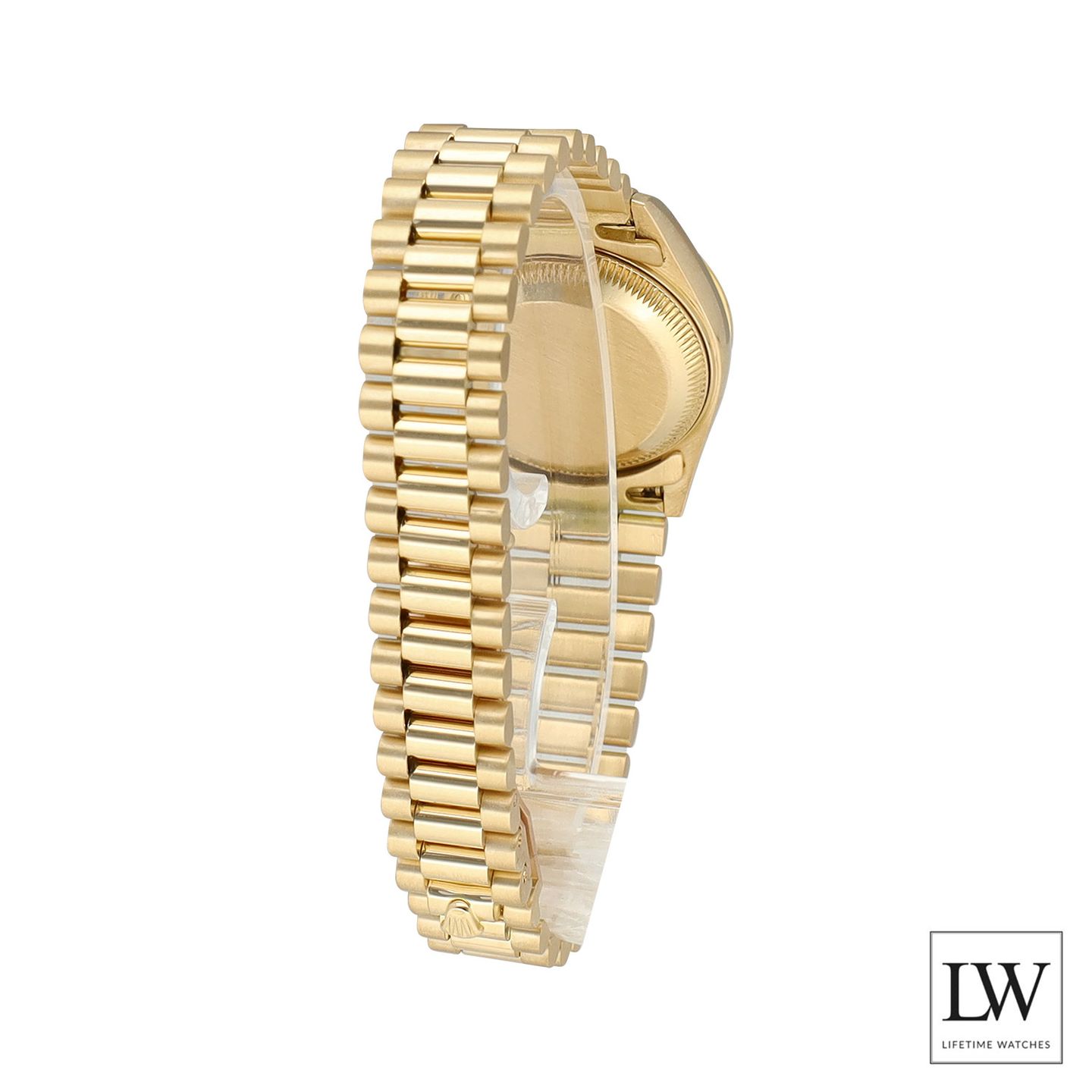Rolex Lady-Datejust 69178 (1985) - Champagne dial 26 mm Yellow Gold case (5/8)