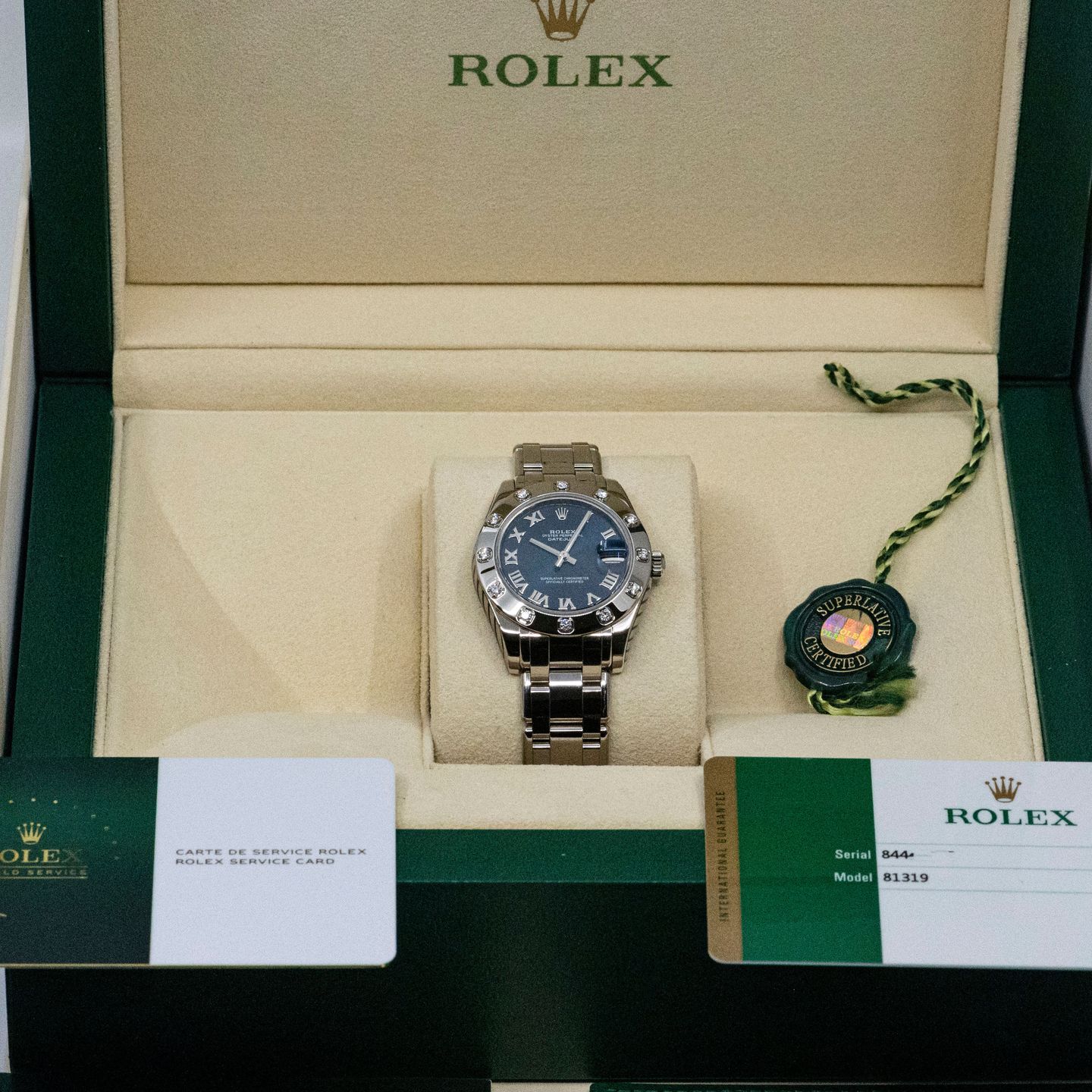 Rolex Lady-Datejust Pearlmaster 81319 - (8/8)