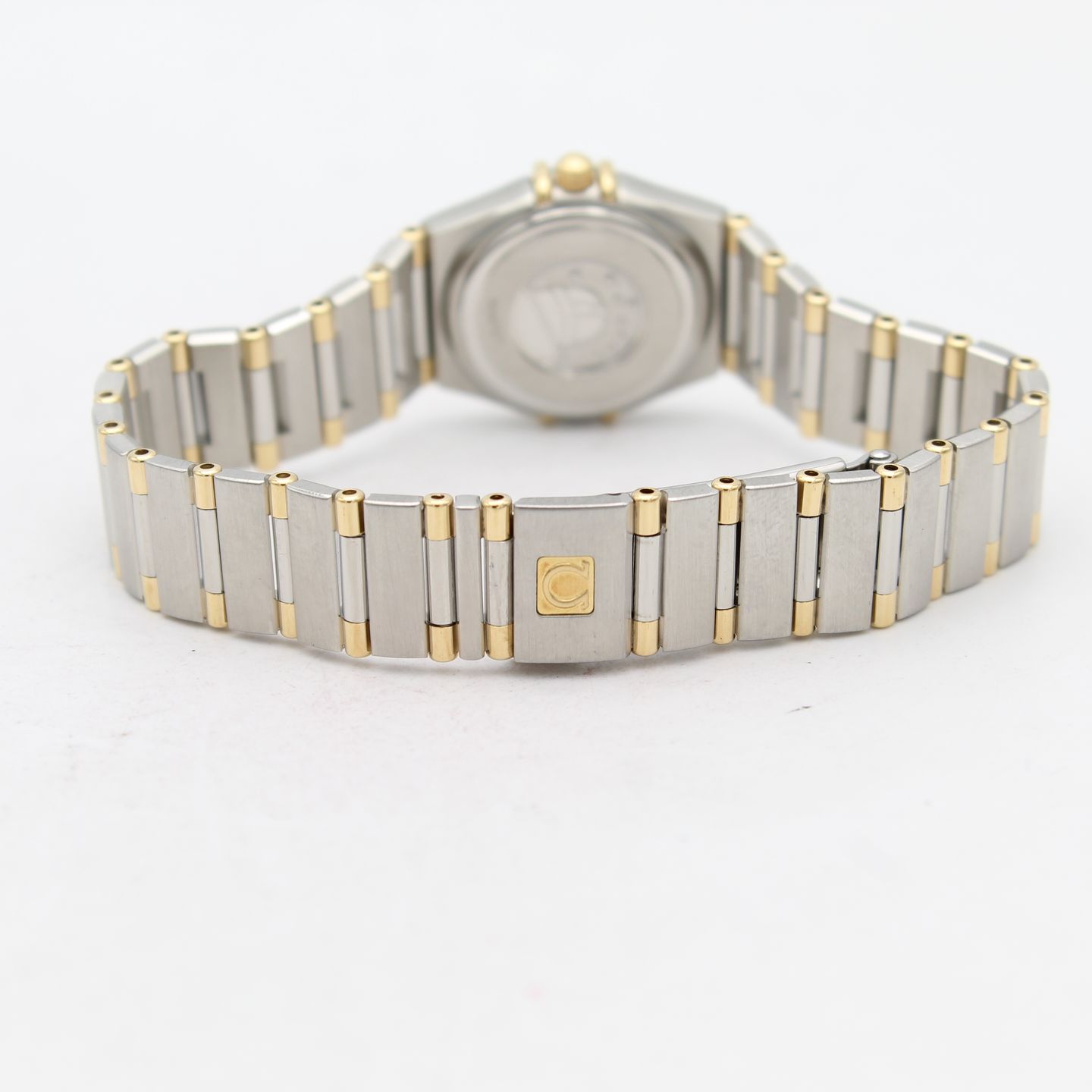 Omega Constellation 1362.30.00 (2004) - Silver dial 23 mm Gold/Steel case (7/8)