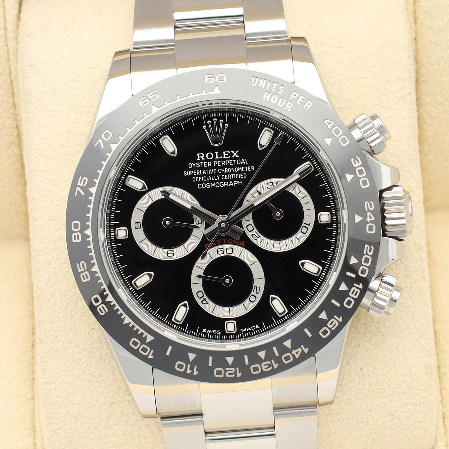 Rolex Daytona 116500LN (2022) - Black dial 40 mm Steel case (1/8)