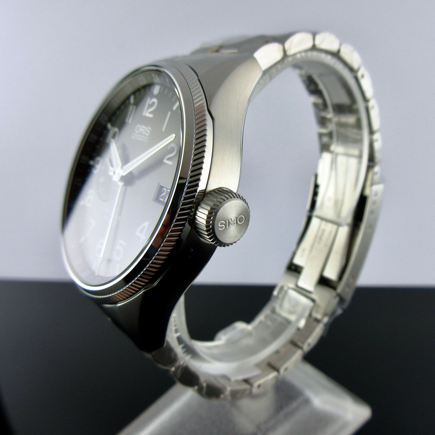 Oris Big Crown ProPilot GMT 01 748 7710 4063-07 8 22 19 (2025) - Grijs wijzerplaat 45mm Staal (3/8)