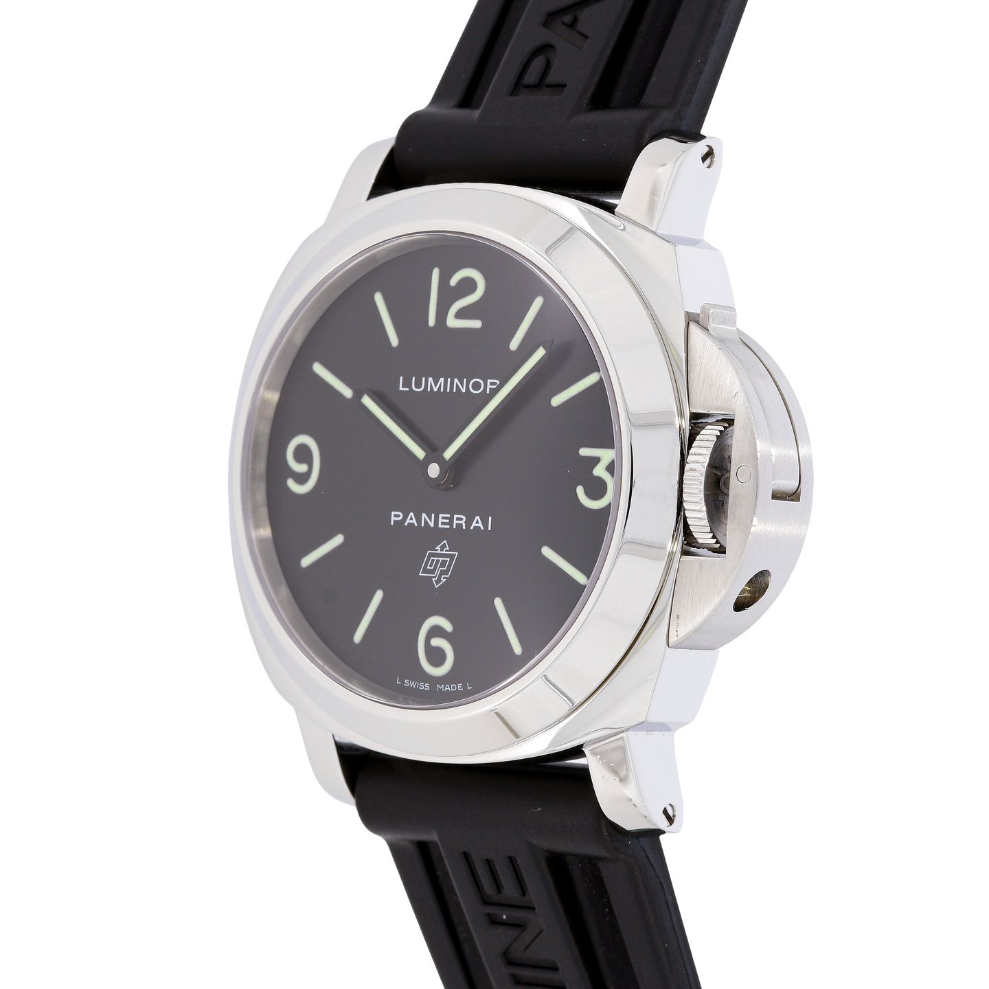 Panerai Luminor Base Logo PAM00000 (2014) - Black dial 44 mm Steel case (2/7)