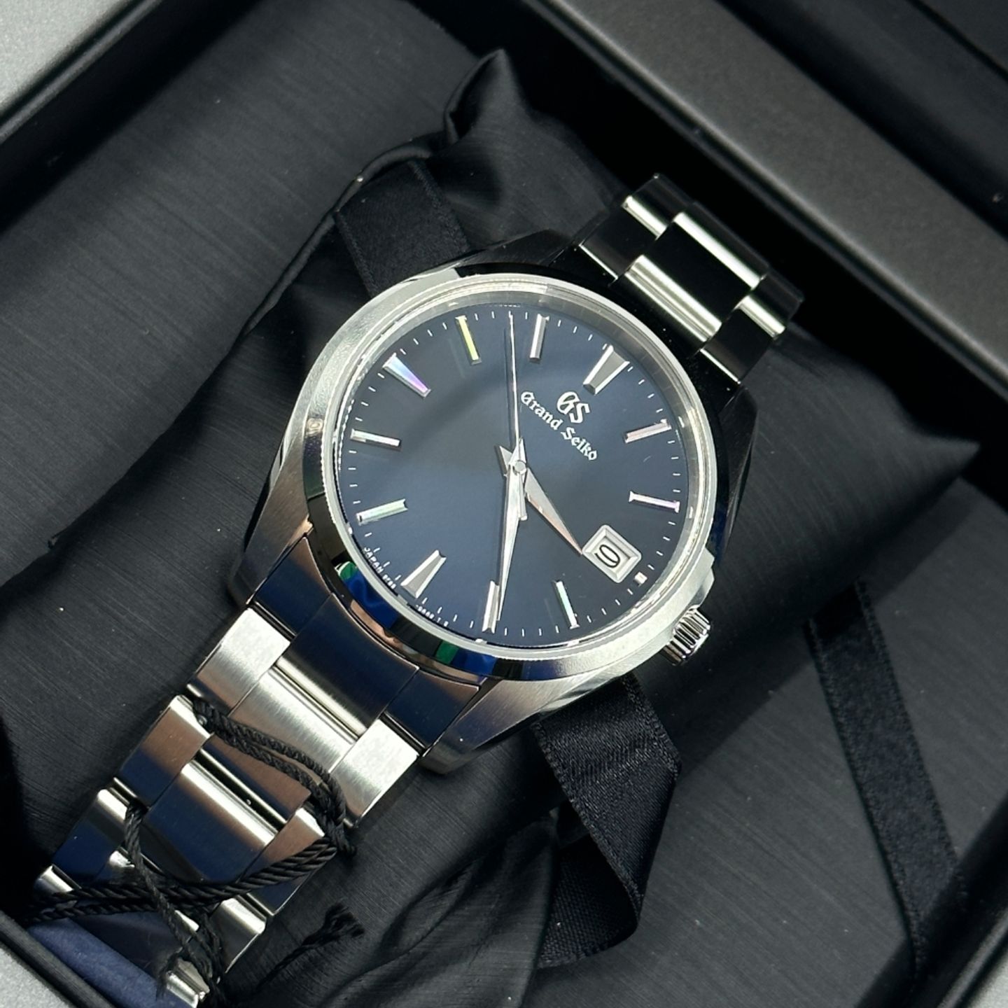 Grand Seiko Heritage Collection SBGP013 (2024) - Blauw wijzerplaat 40mm Staal (7/8)