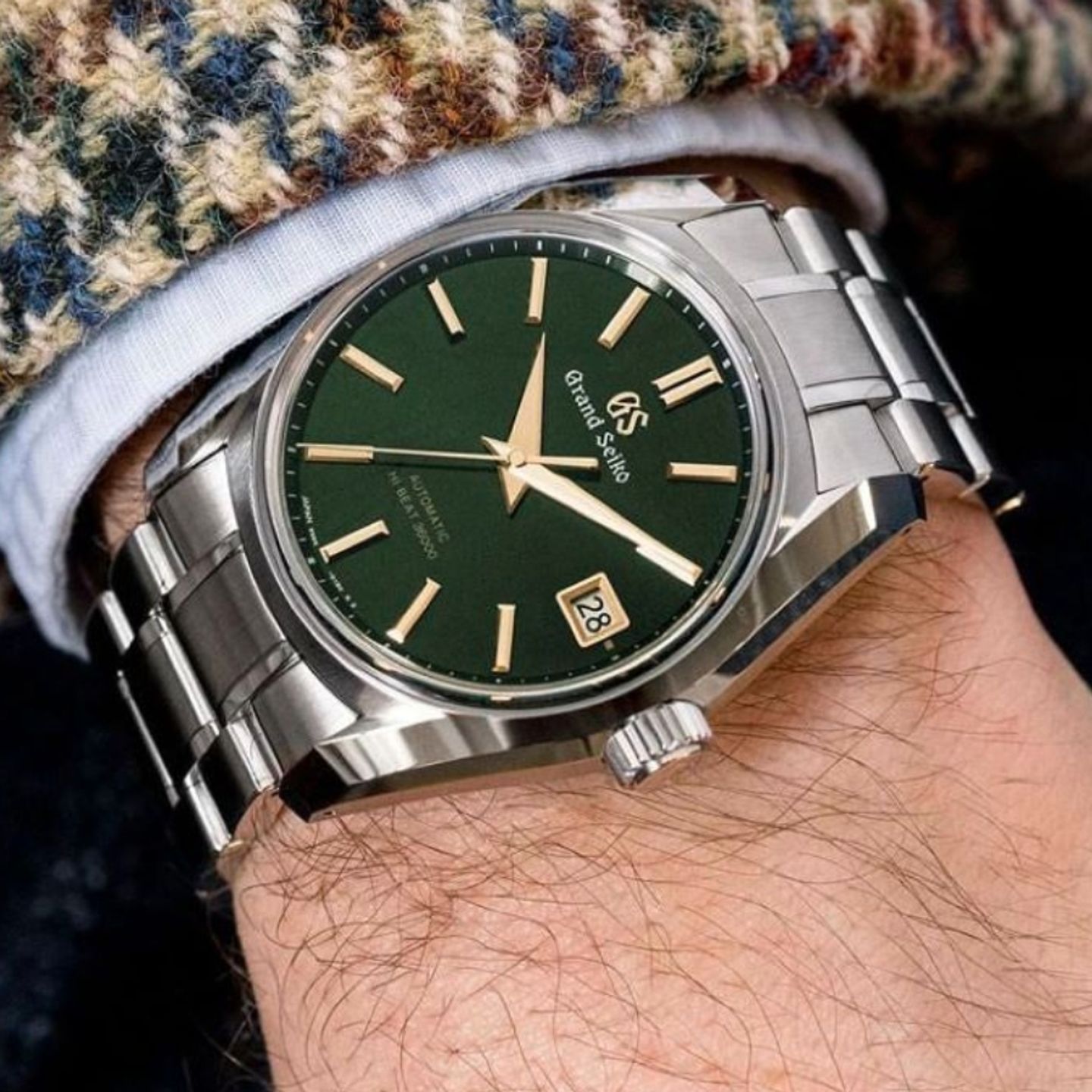 Grand Seiko Heritage Collection SBGH271G (2023) - Groen wijzerplaat 40mm Staal (1/1)