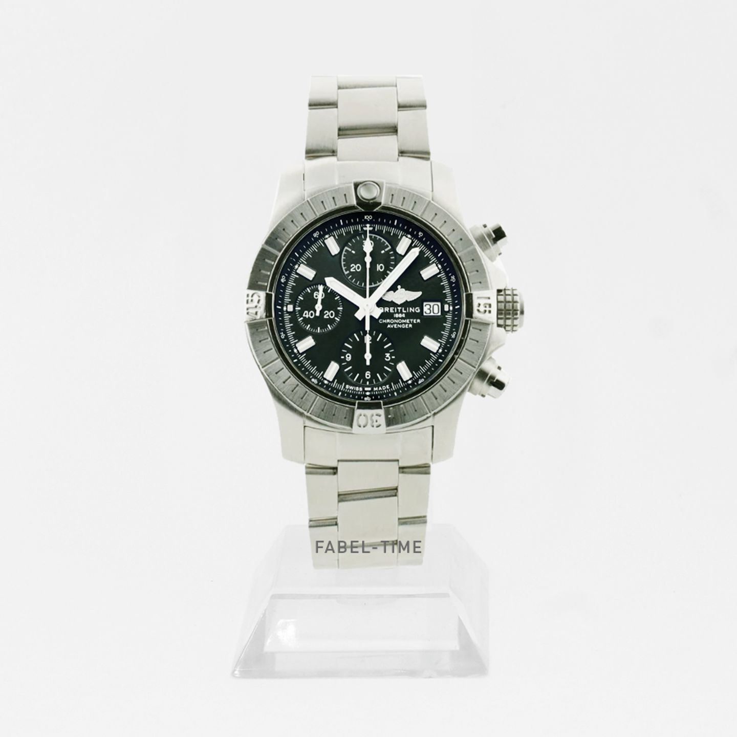 Breitling Avenger A13385101B1A1 (2024) - Zwart wijzerplaat 43mm Staal (1/1)