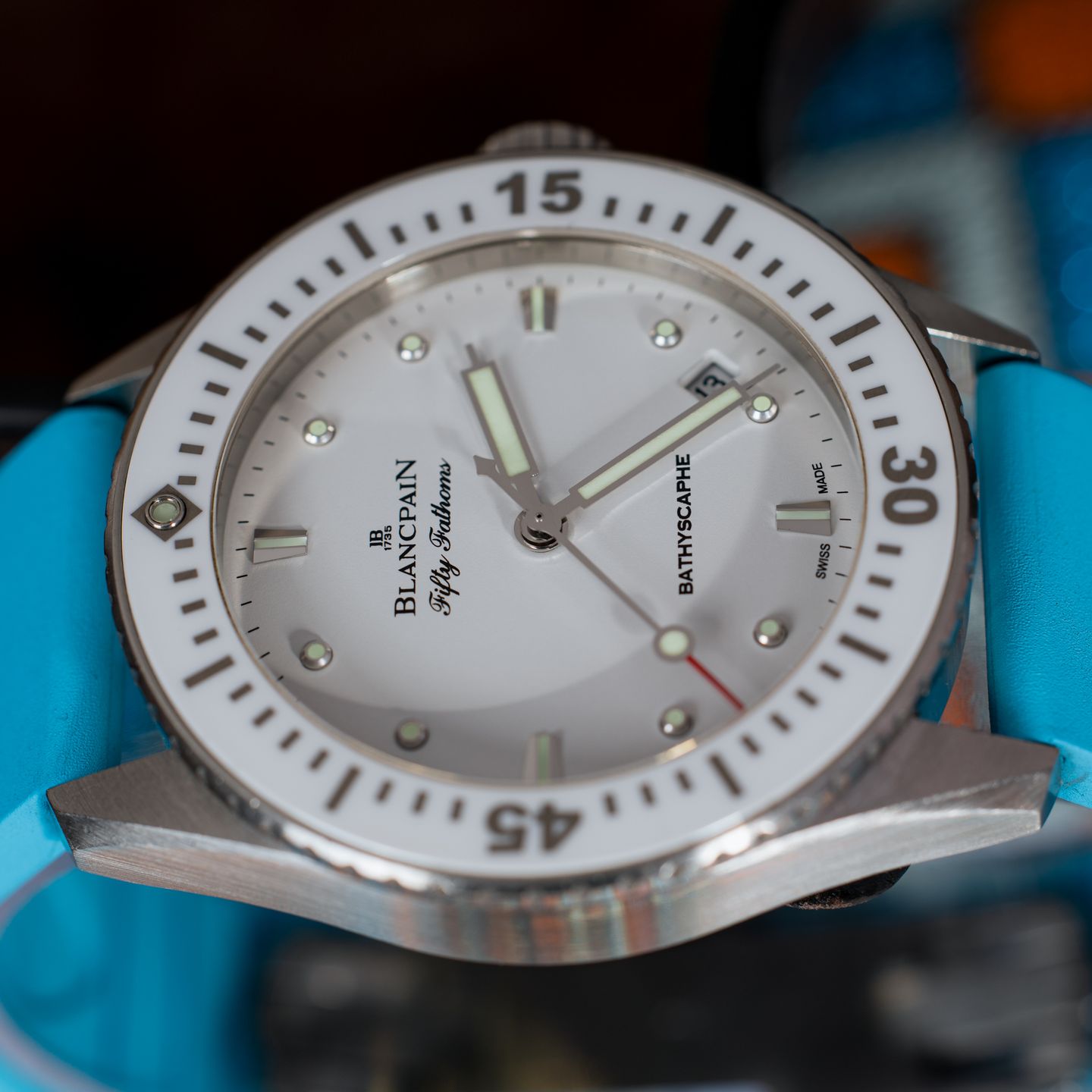 Blancpain Fifty Fathoms Bathyscaphe 5100-1127-W52A - (8/8)