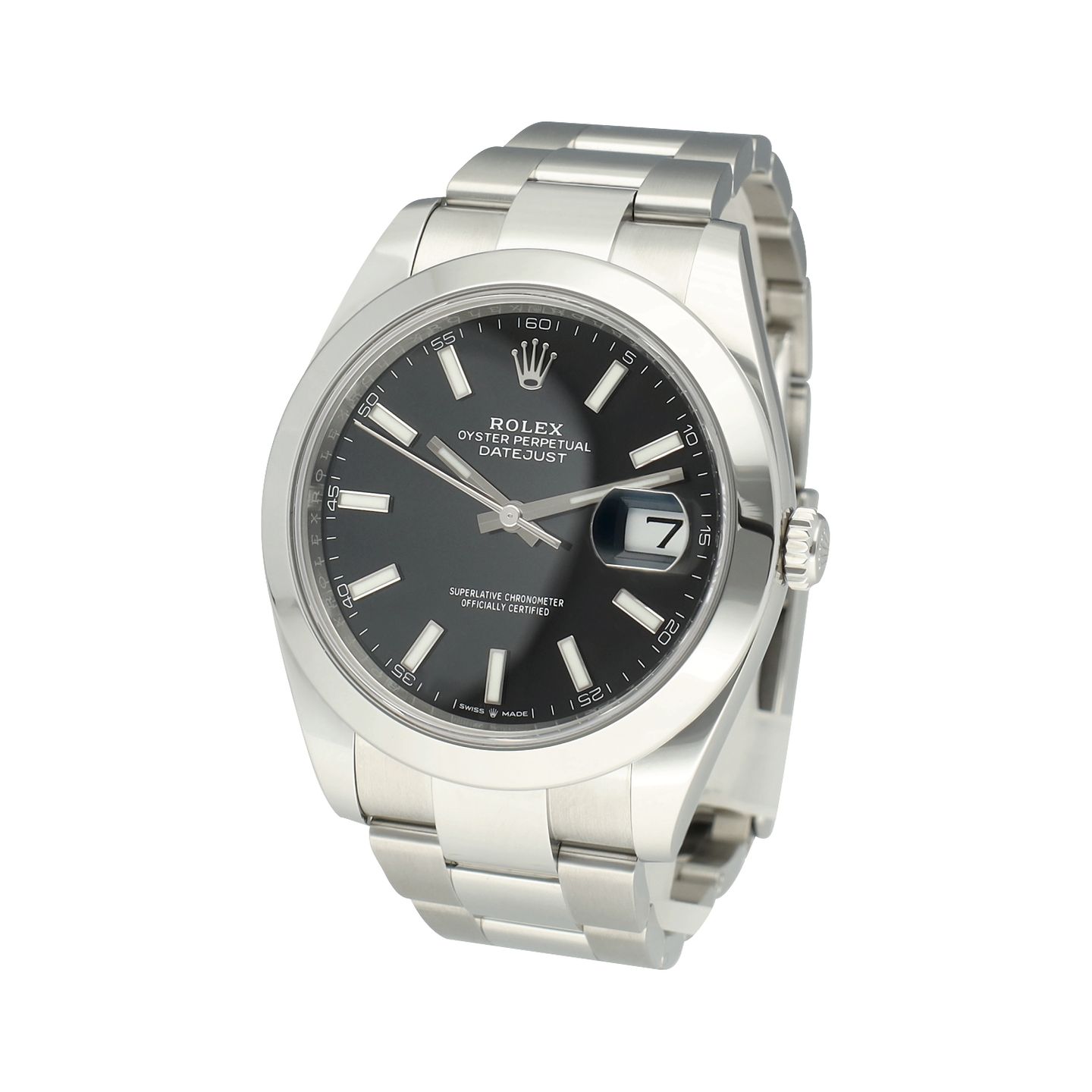 Rolex Datejust 41 126300 (2022) - Groen wijzerplaat 41mm Staal (4/8)