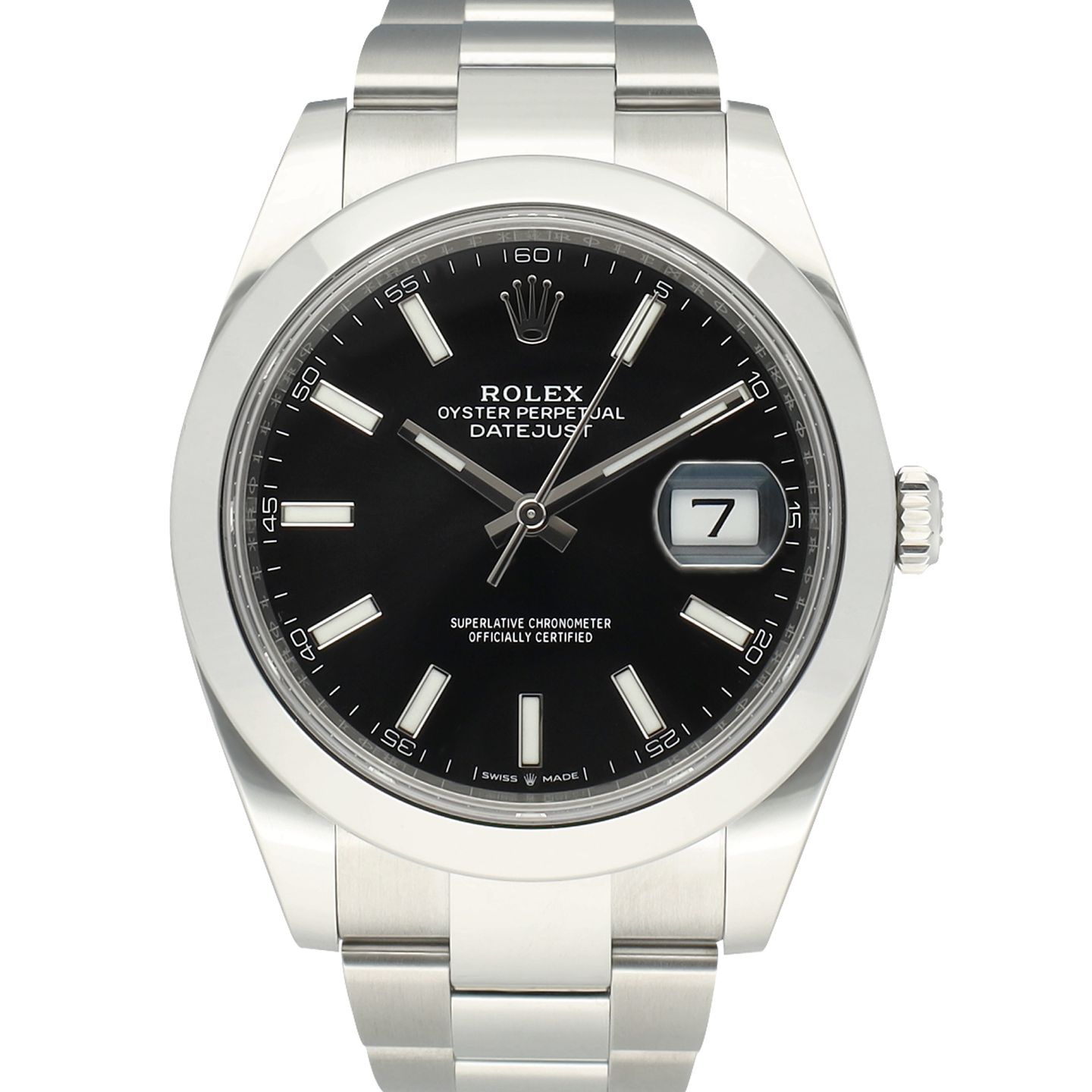 Rolex Datejust 41 126300 (2022) - Groen wijzerplaat 41mm Staal (2/8)