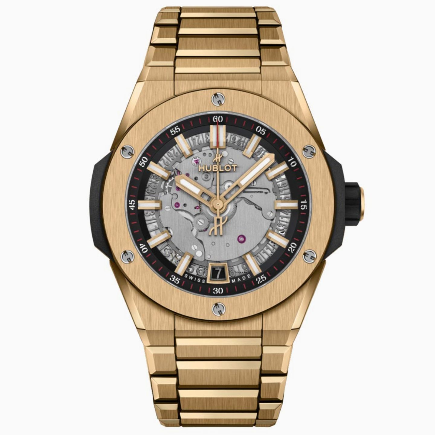 Hublot Big Bang 456.VX.0130.VX (2023) - Grey dial 40 mm Yellow Gold case (1/1)