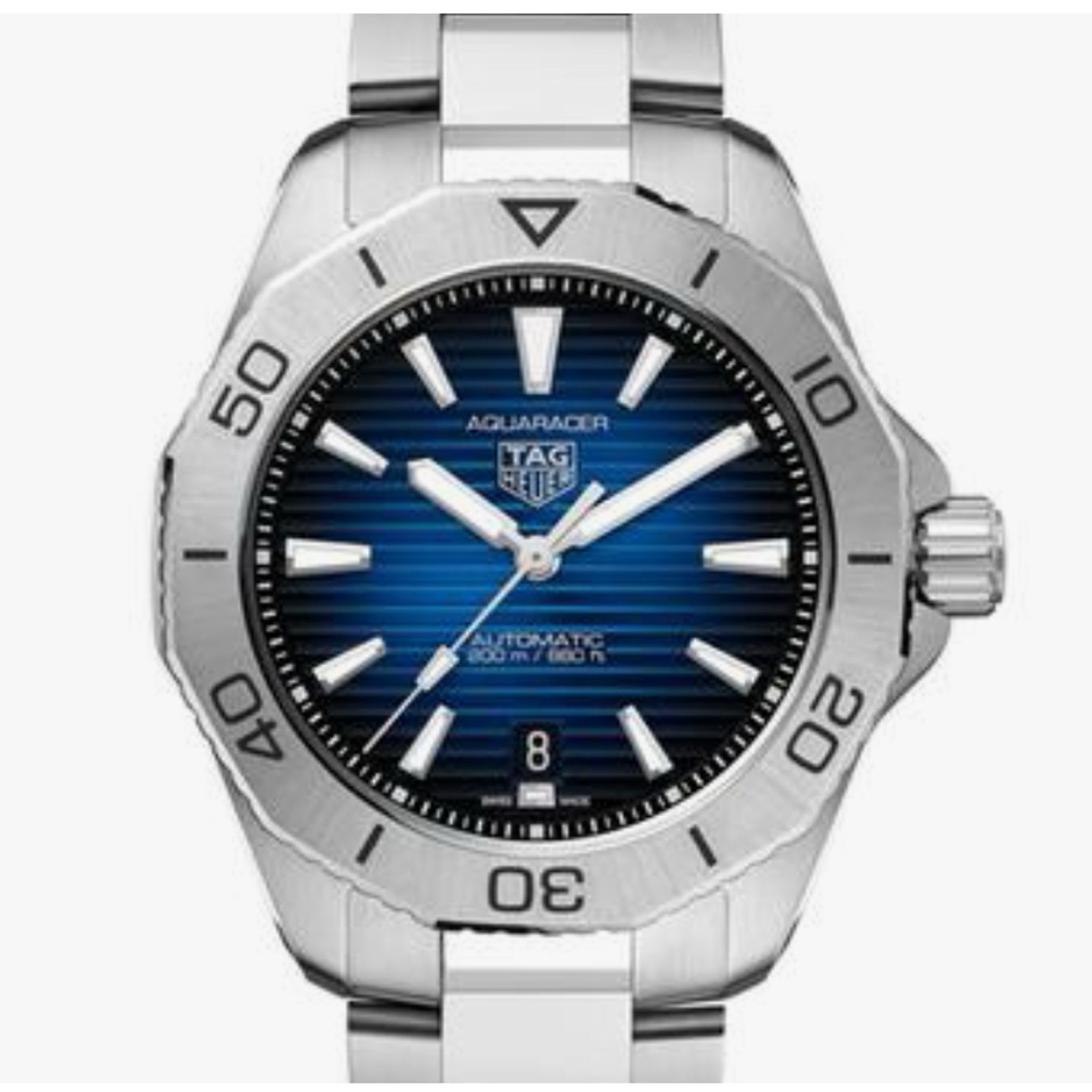 TAG Heuer Aquaracer WBP2111.BA0627 (2024) - Blue dial 40 mm Steel case (1/1)