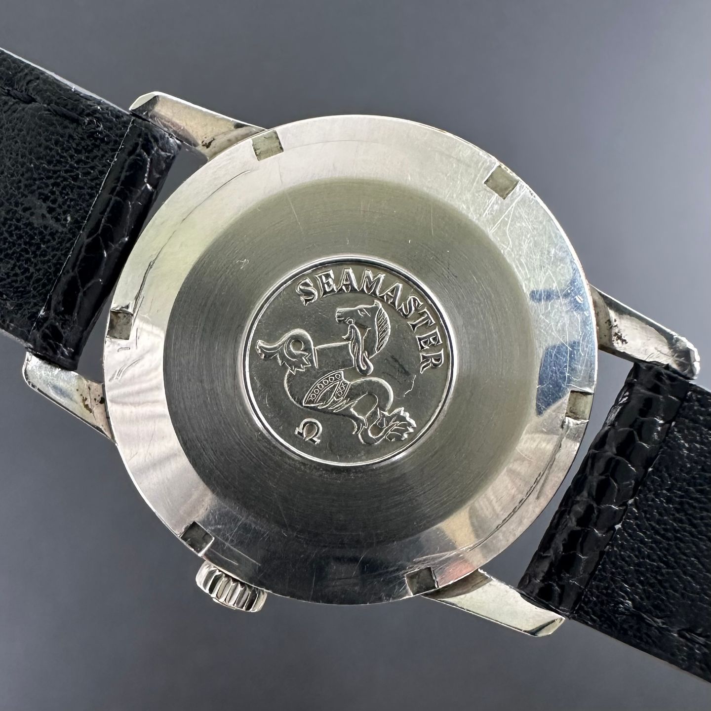 Omega Seamaster 135.007 (1963) - Wit wijzerplaat 35mm Staal (3/8)