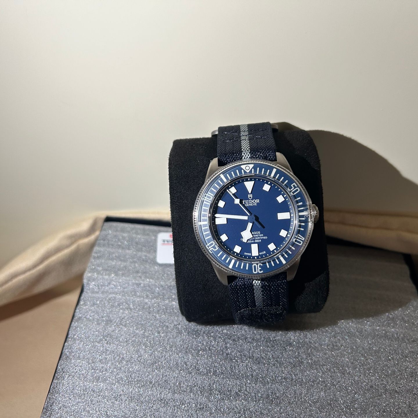 Tudor Pelagos 25707B/24 (2024) - Blue dial 42 mm Titanium case (8/8)