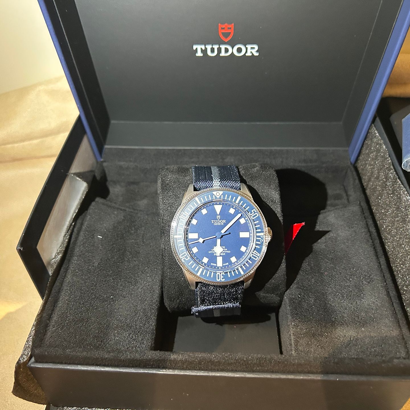 Tudor Pelagos 25707B/24 (2024) - Blauw wijzerplaat 42mm Titanium (2/8)