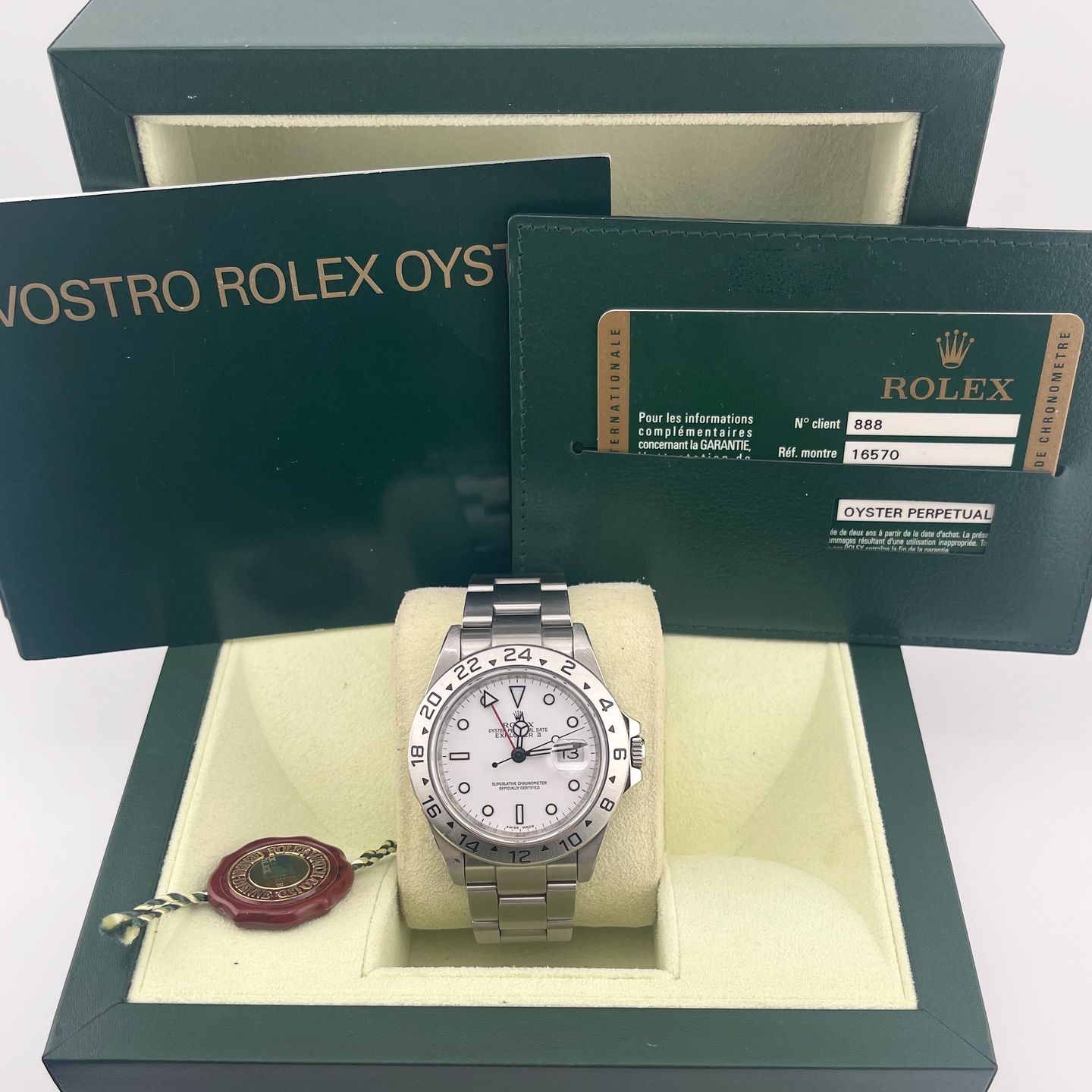 Rolex Explorer II 16570 - (5/5)