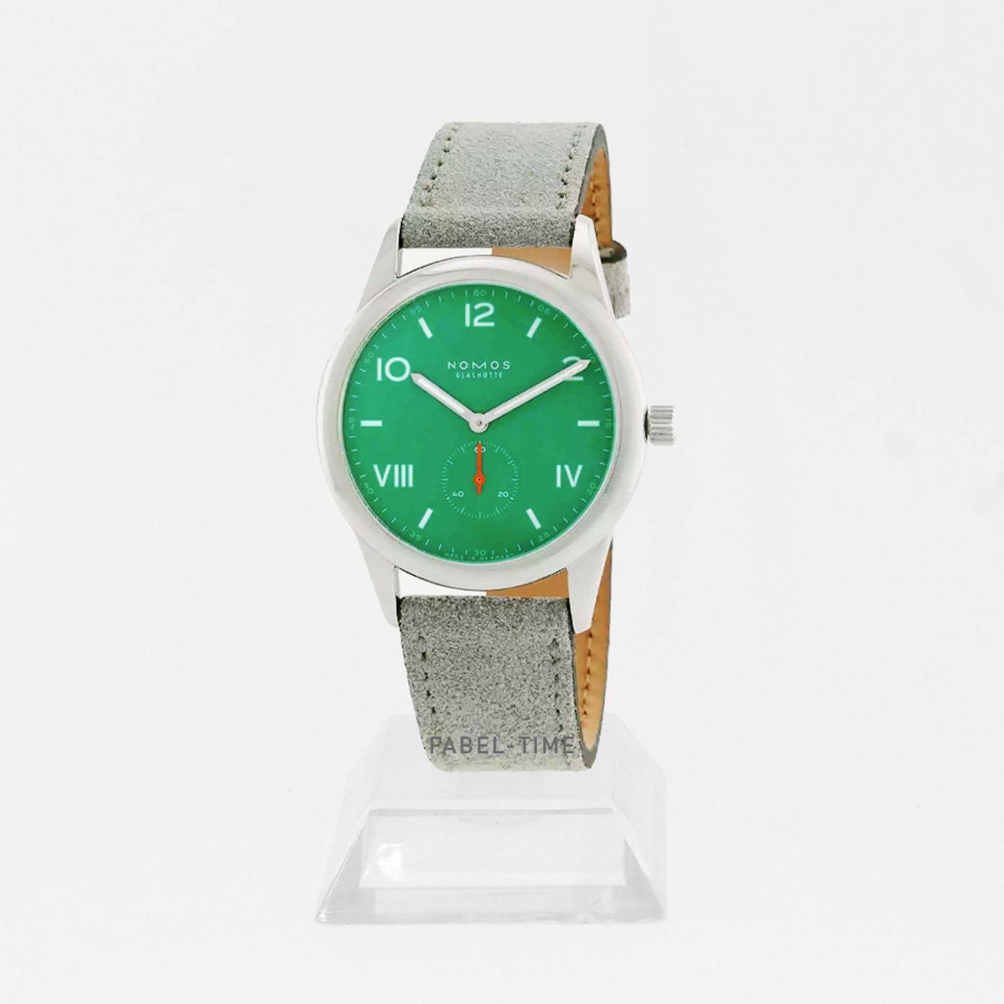 NOMOS Club Campus 726 (2024) - Groen wijzerplaat 39mm Staal (1/1)