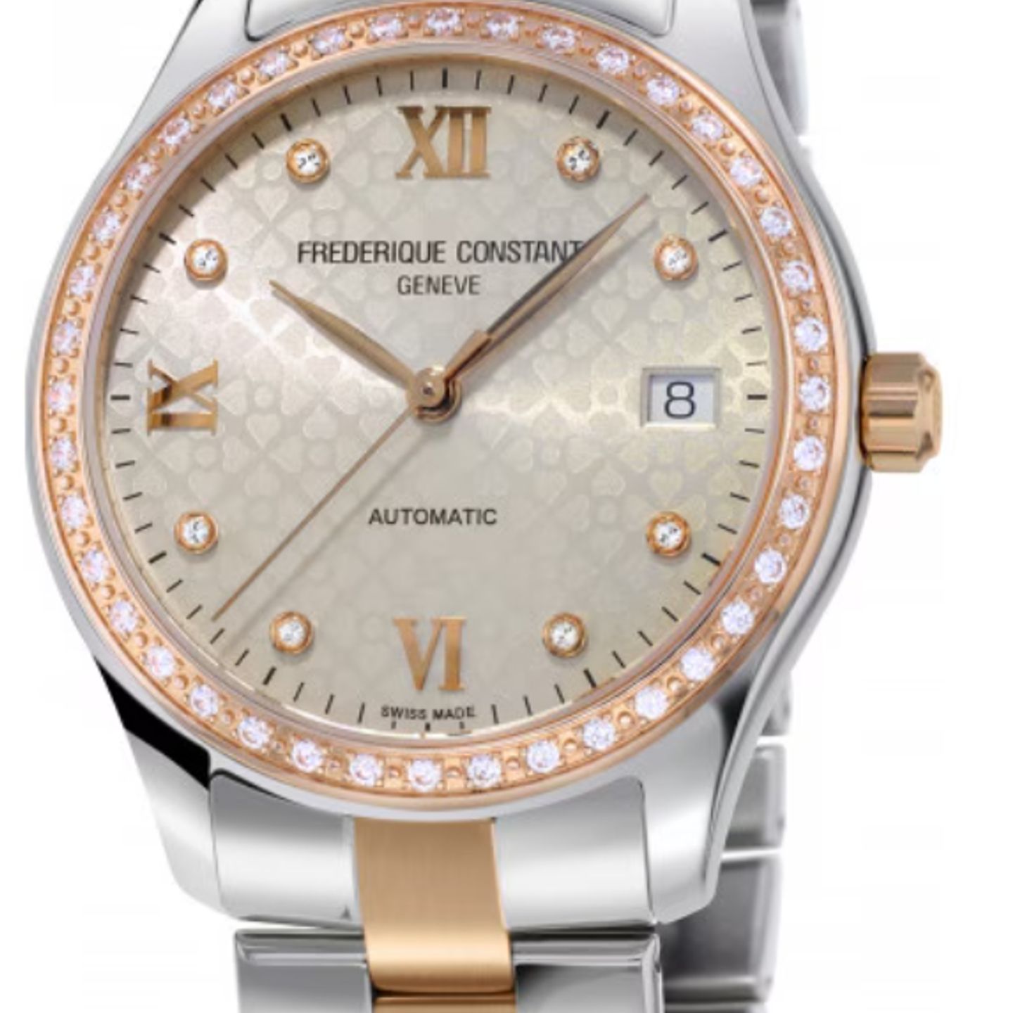 Frederique Constant Ladies Automatic Double Heart Beat FC-303LGD3BD2B - (1/4)