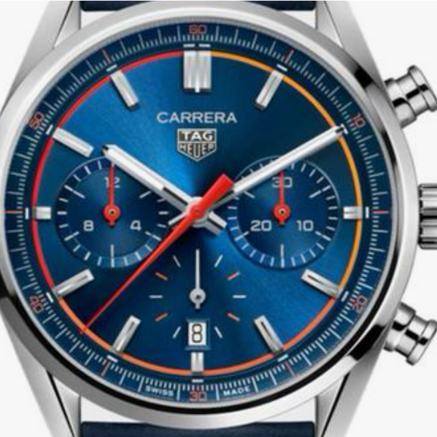 TAG Heuer Carrera CBN201D.FC6543 (2024) - Blue dial 42 mm Steel case (1/1)