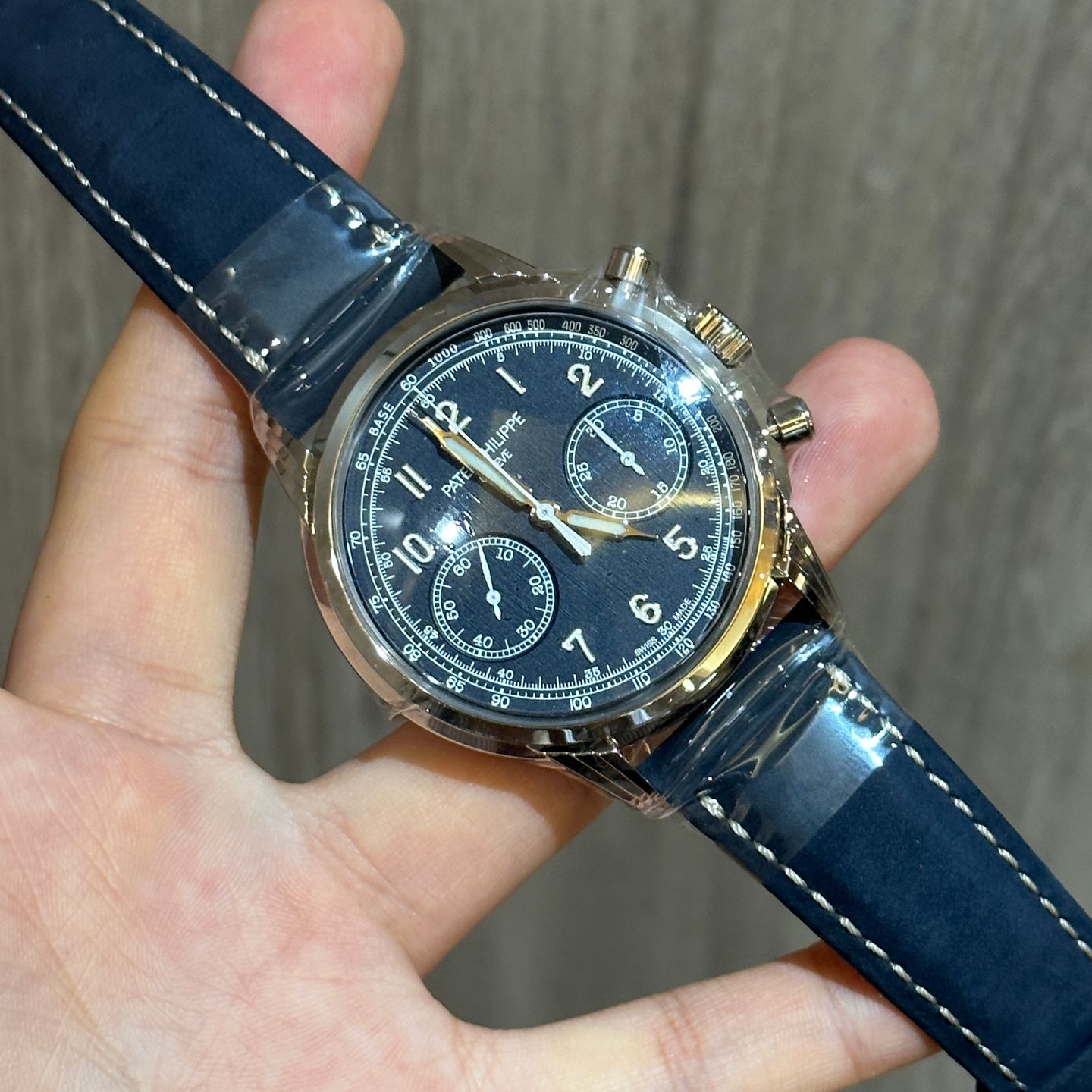 Patek Philippe Complications 5172G-001 (2024) - Blauw wijzerplaat 41mm Witgoud (5/5)