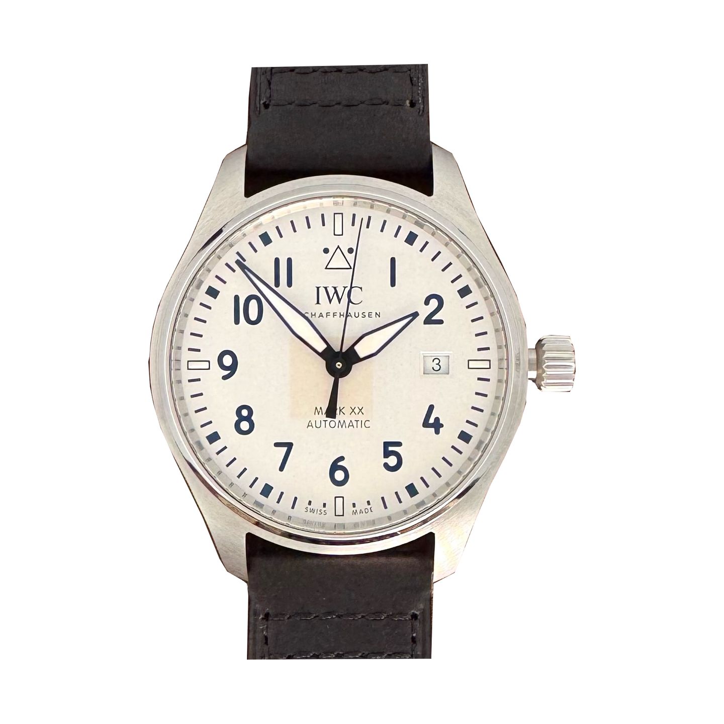 IWC Pilot Mark IW328207 (2025) - White dial 40 mm Steel case (1/1)