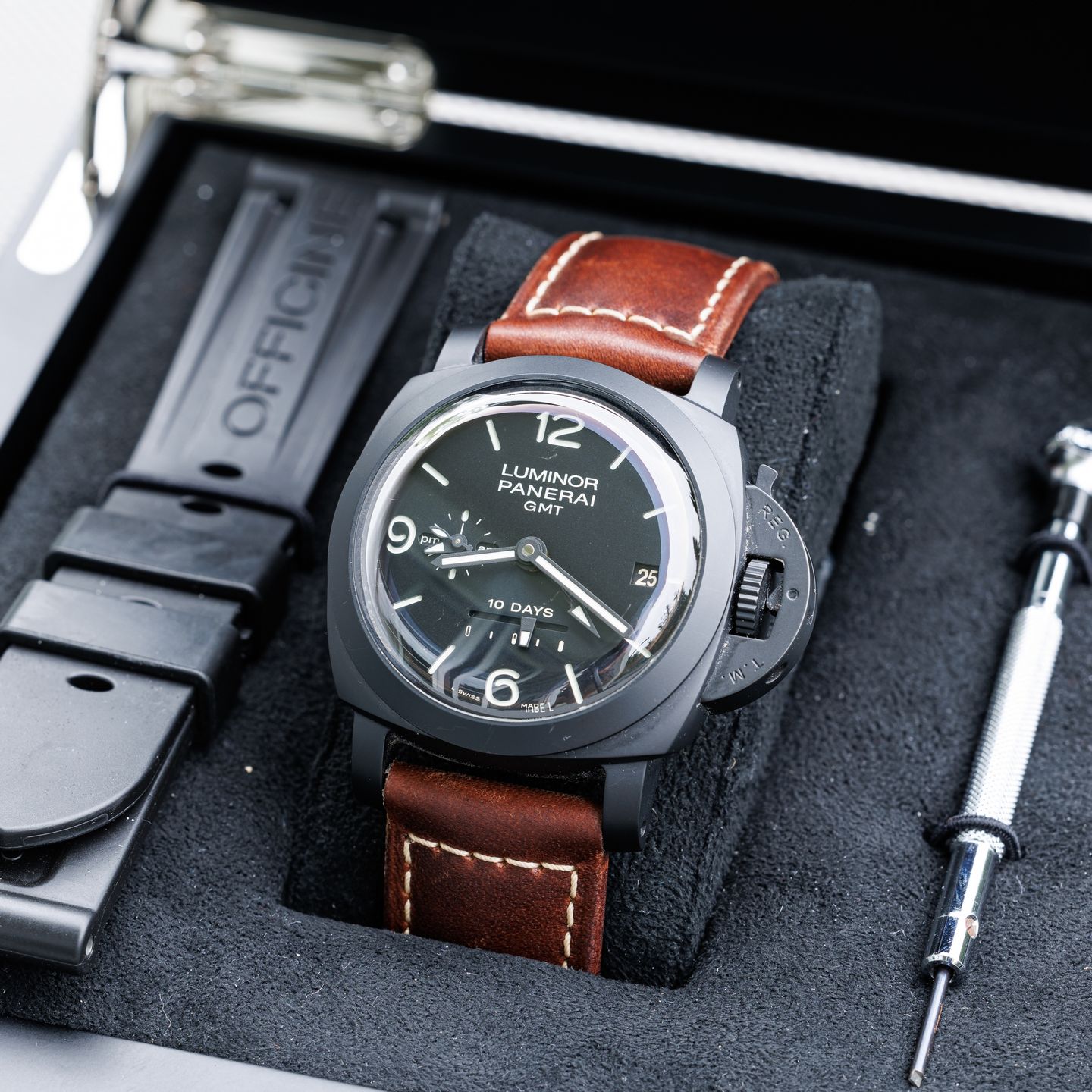 Panerai Luminor 1950 10 Days GMT PAM00335 - (1/8)