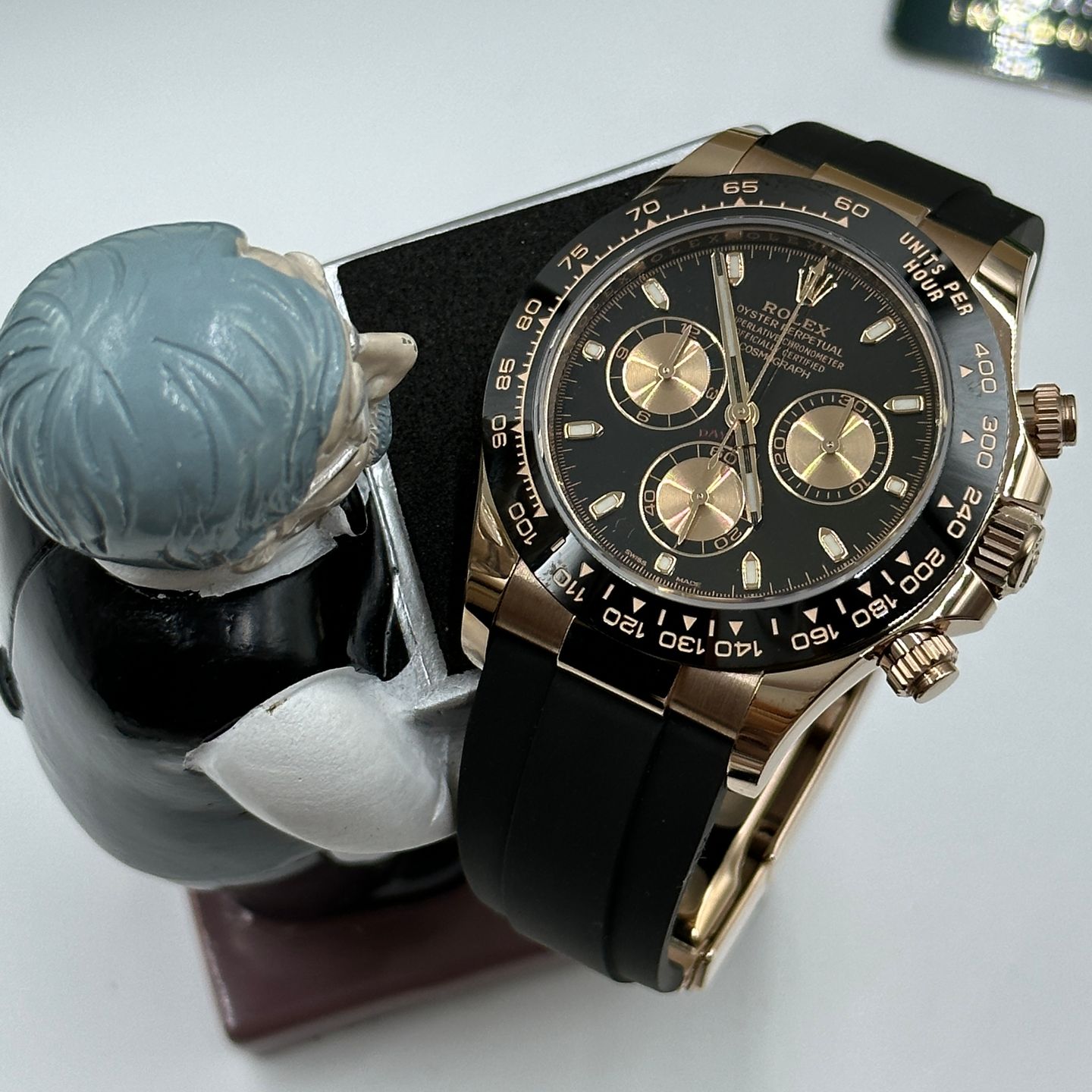 Rolex Daytona 116510ln (2023) - Black dial 40 mm Rose Gold case (1/8)