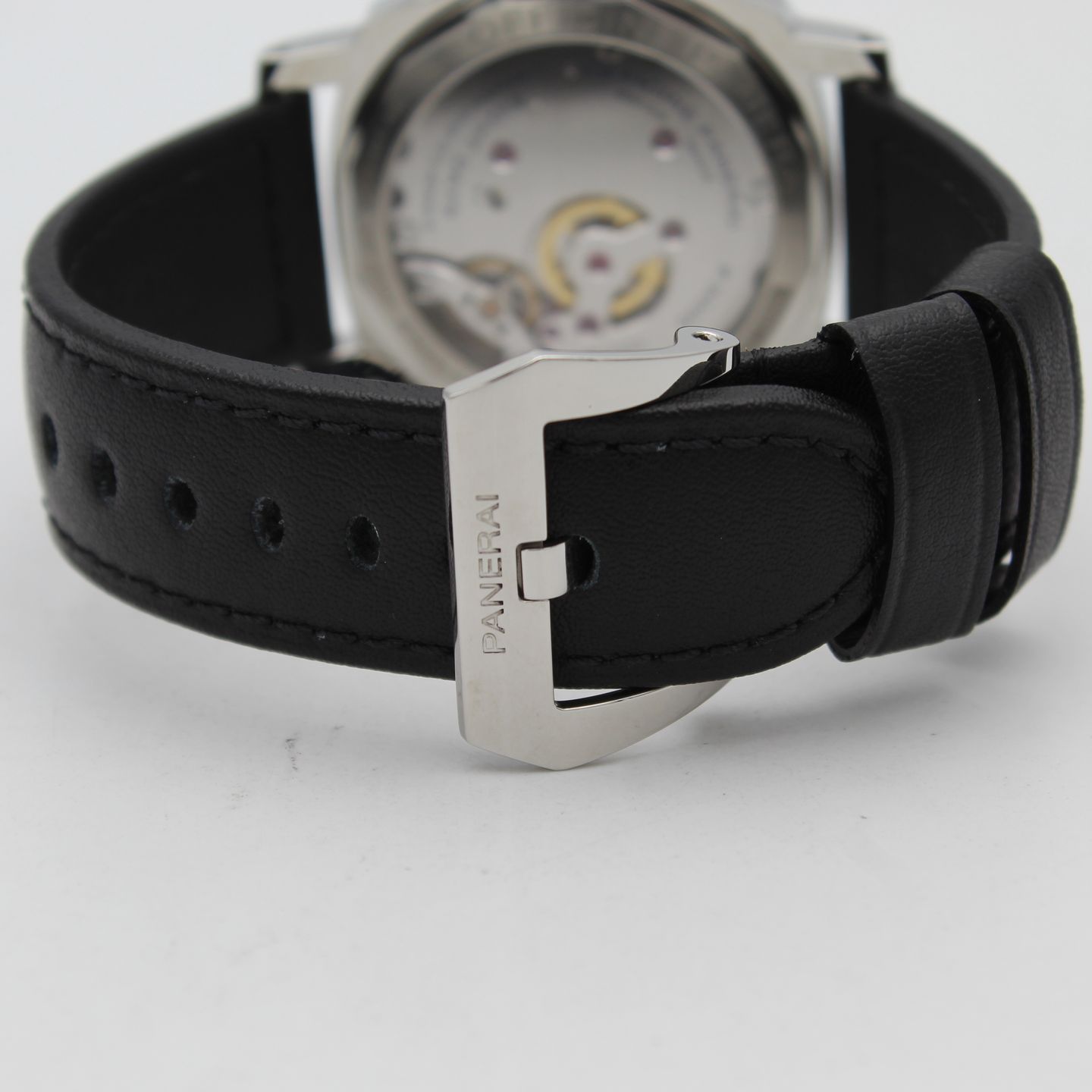 Panerai Luminor Marina 8 Days PAM00563 (2018) - White dial 44 mm Steel case (5/8)