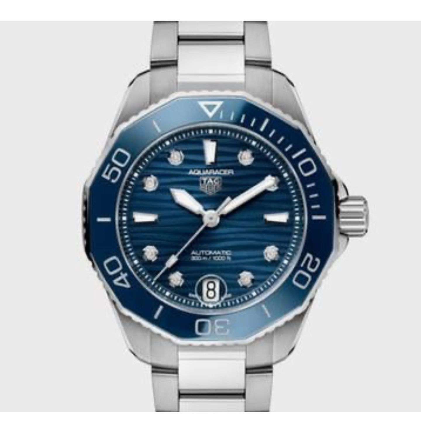 TAG Heuer Aquaracer Lady WBP231B.BA0618 (2024) - Blauw wijzerplaat 36mm Staal (1/1)