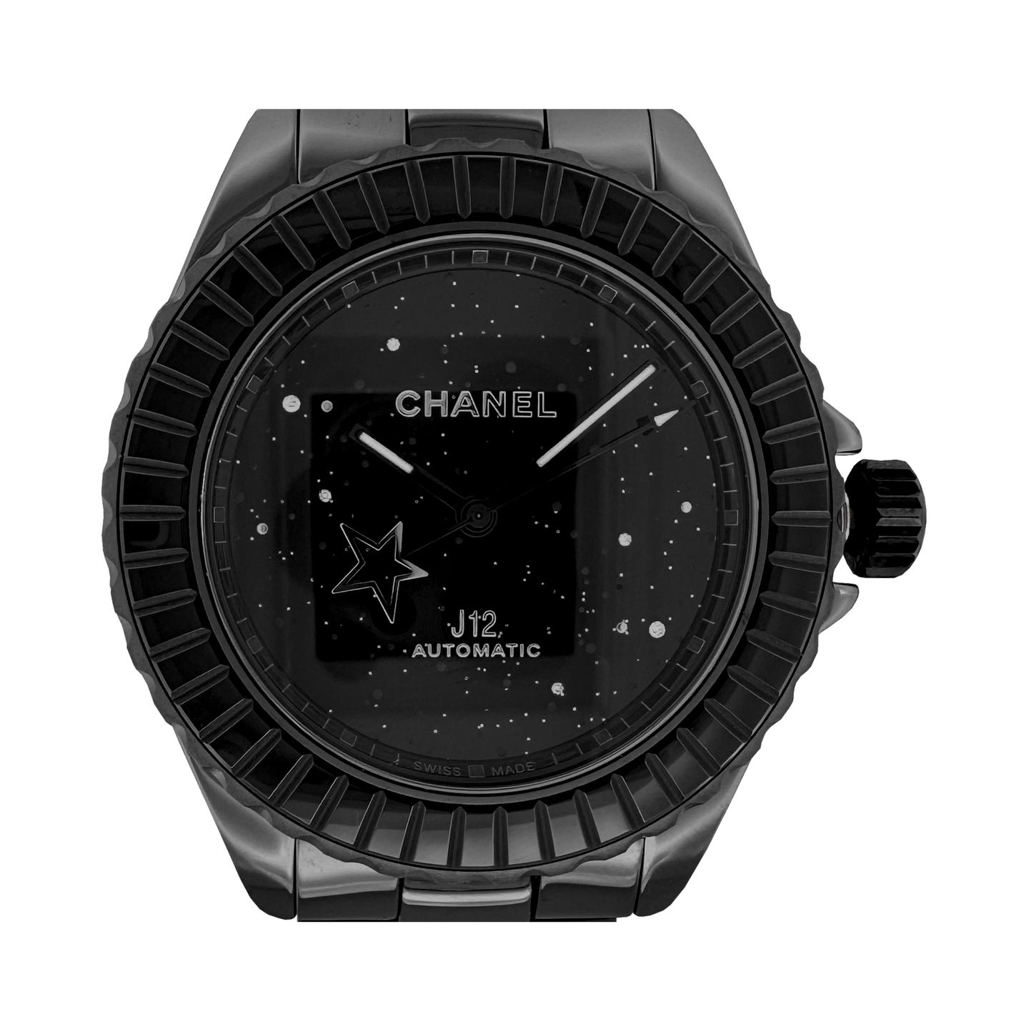 Chanel J12 H7989 (2023) - Black dial 38 mm Ceramic case (1/7)