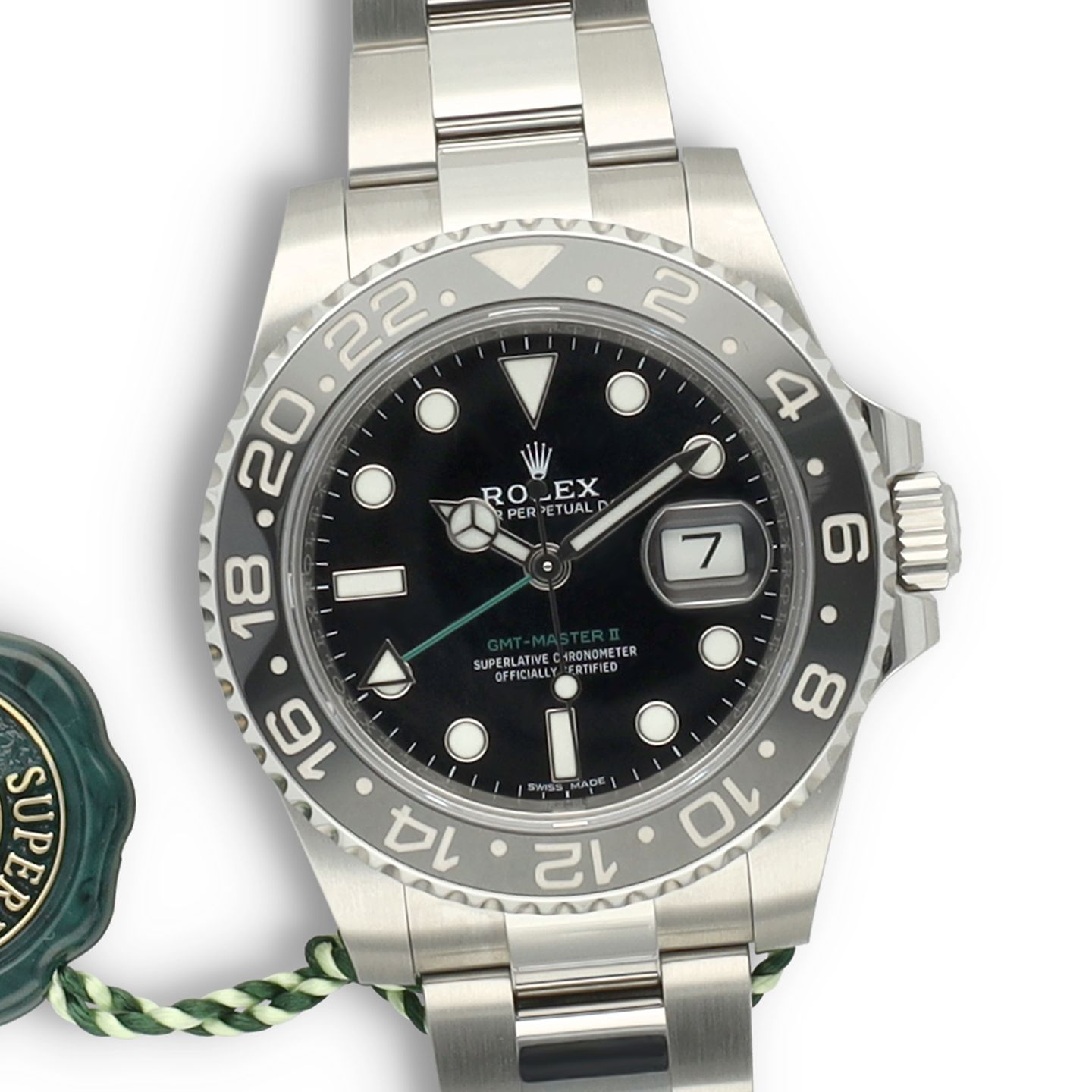 Rolex GMT-Master II 116710LN (2020) - Zwart wijzerplaat 40mm Staal (2/8)