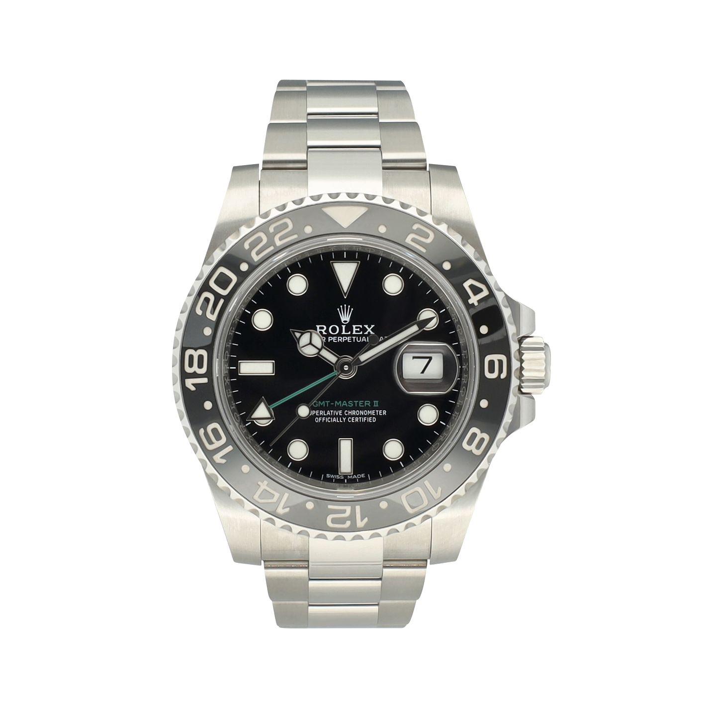 Rolex GMT-Master II 116710LN (2020) - Zwart wijzerplaat 40mm Staal (3/8)